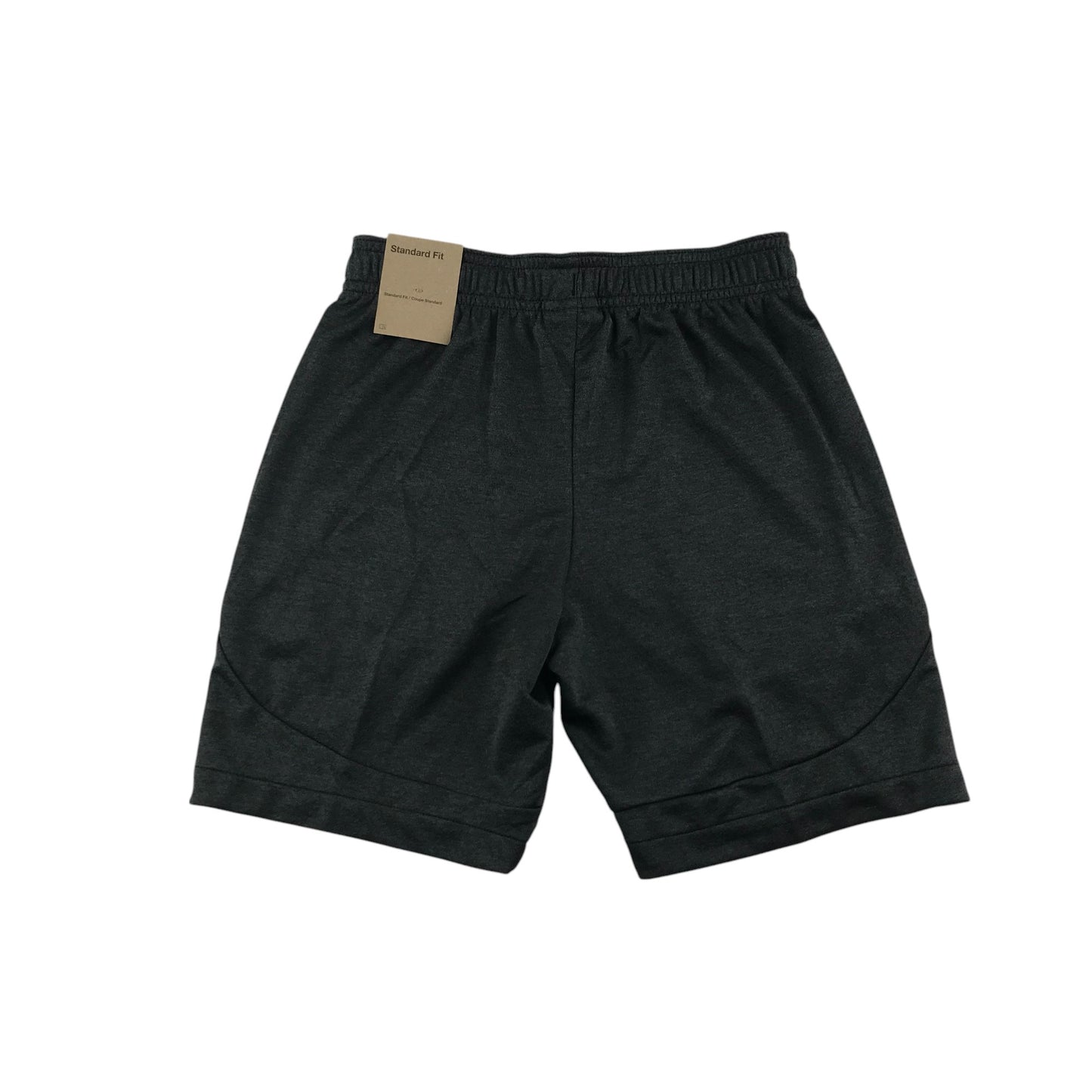 Nike sports shorts 8-9 years grey with blue swoosh Nike logo