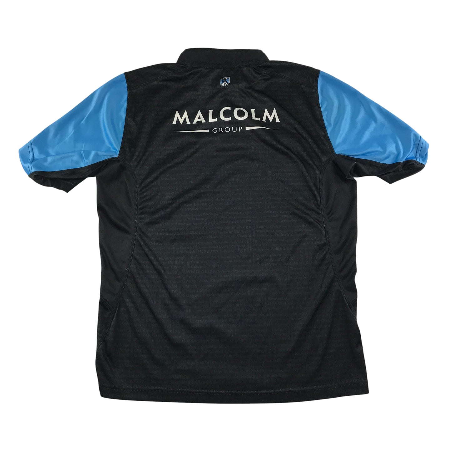Macron sports top men's M black Glasgow Warriors rugby club