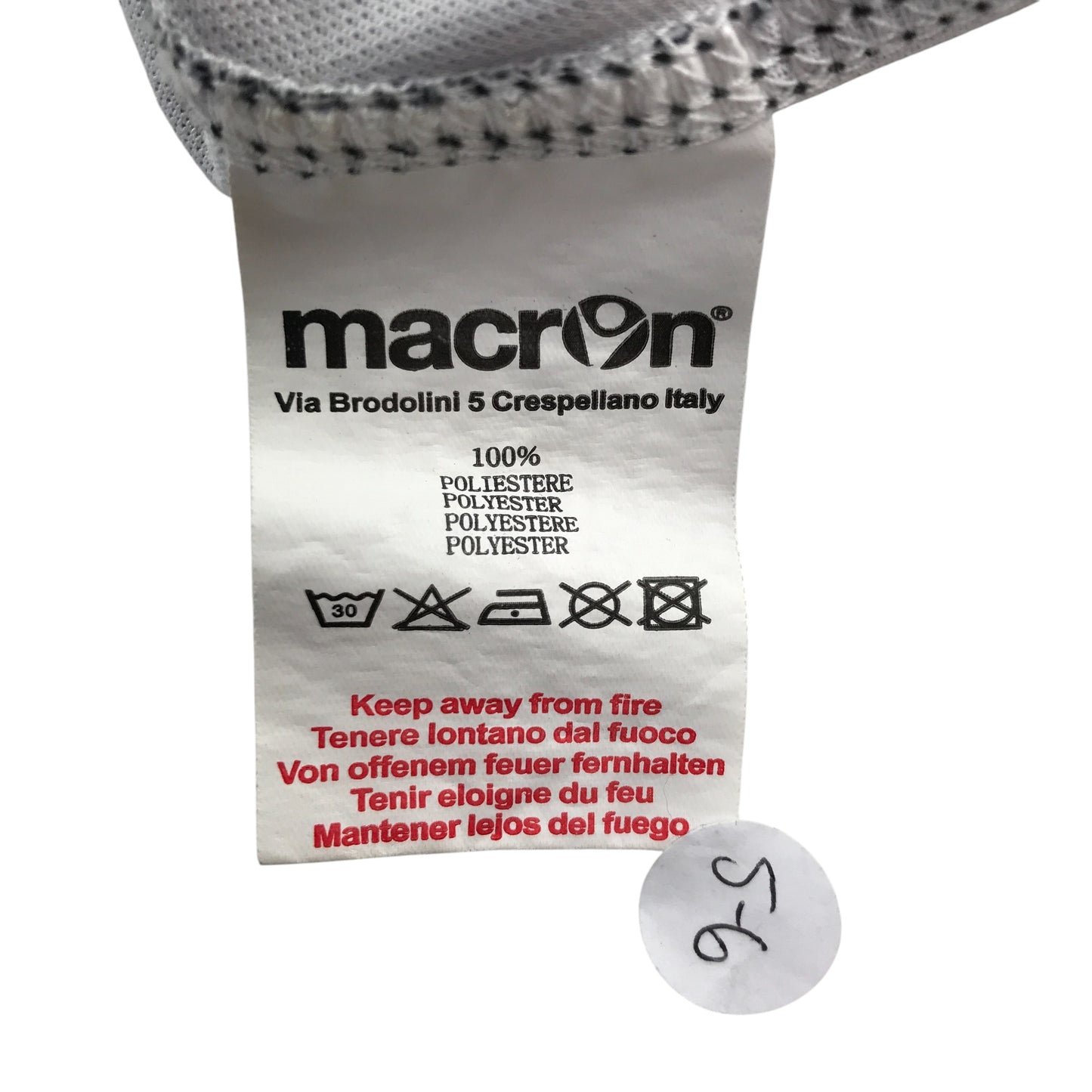 Macron sports top men's M black Glasgow Warriors rugby club