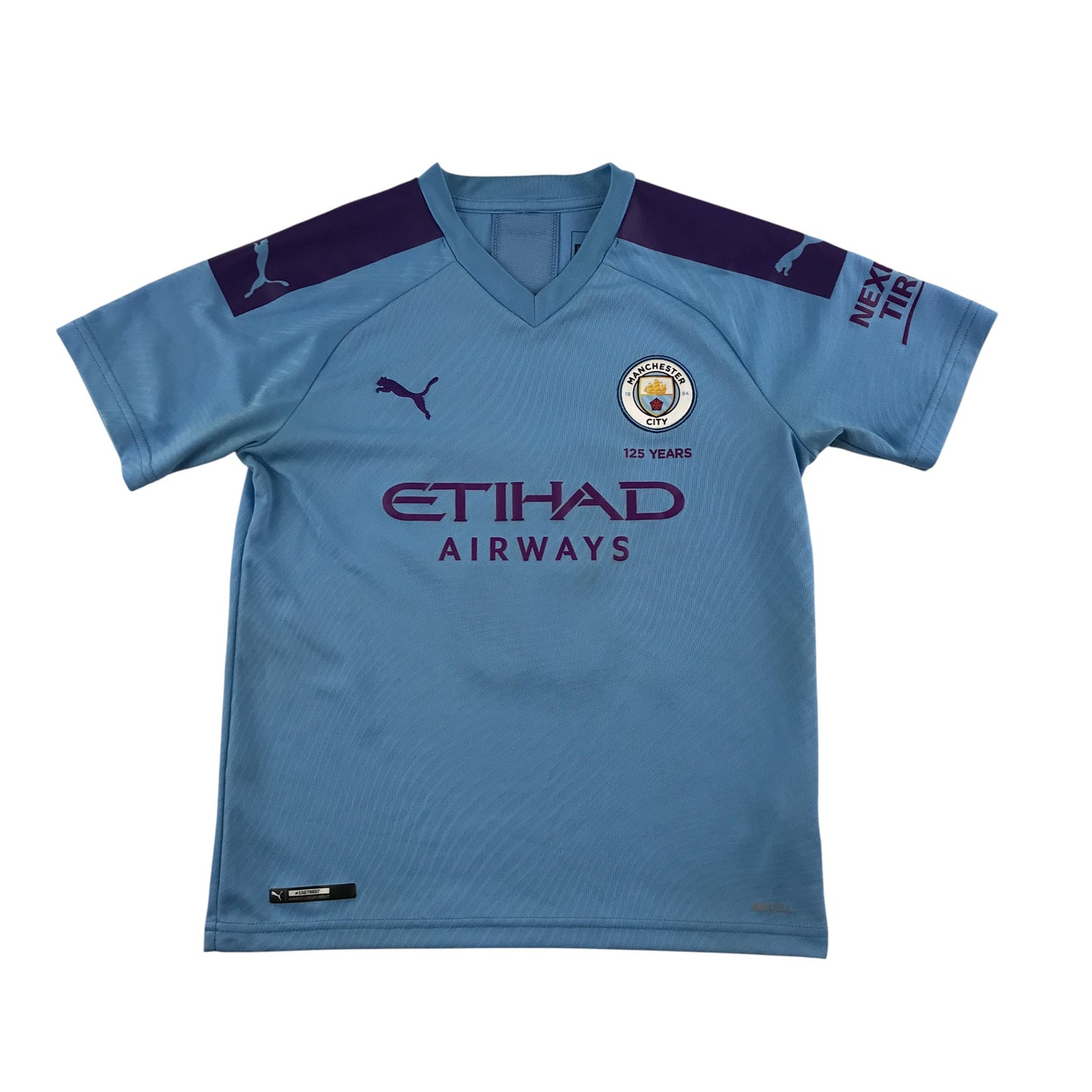 Puma sports top 11-12 years blue Manchester City De Bruyne 17