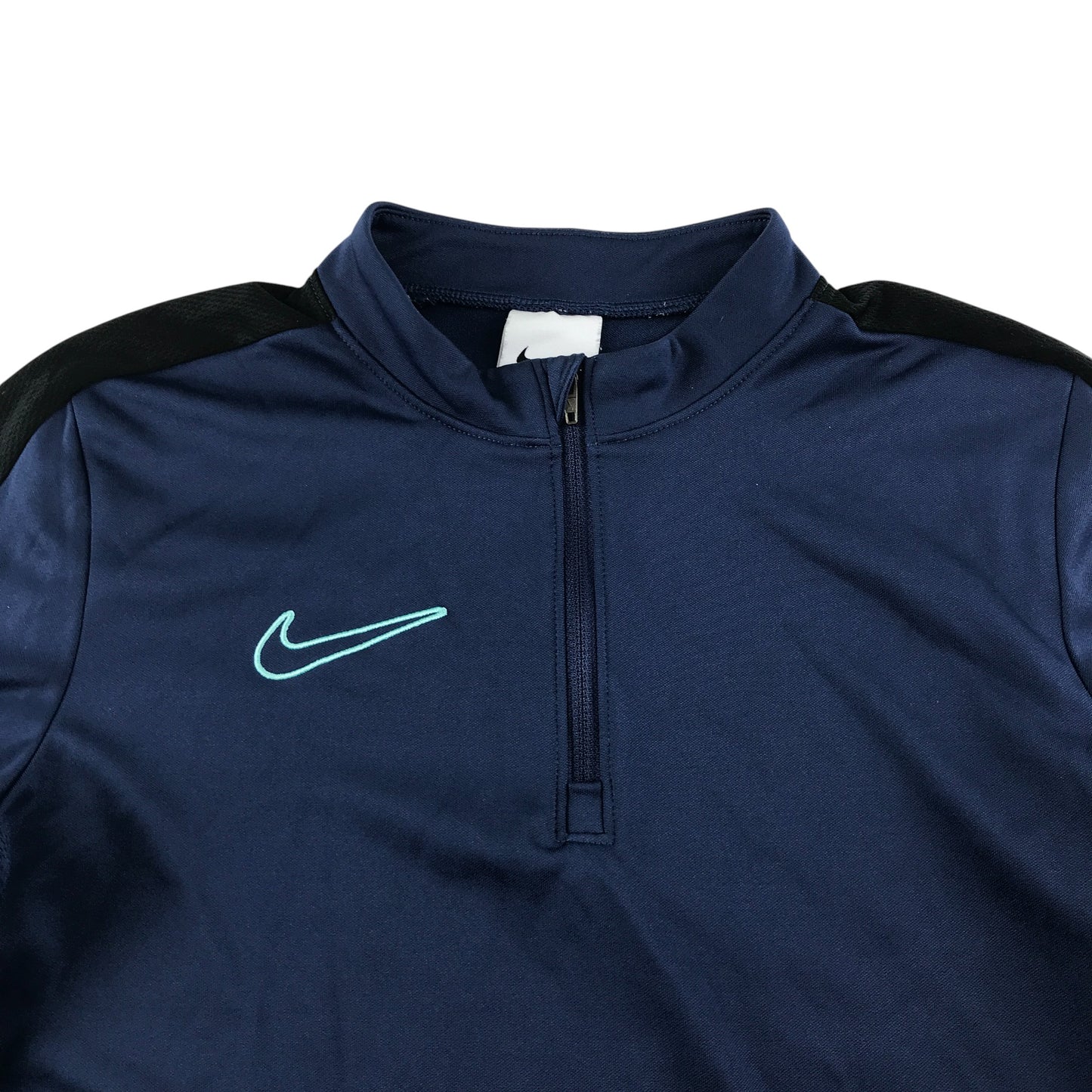 Nike sport sweater 5-6 years navy with light blue swoosh