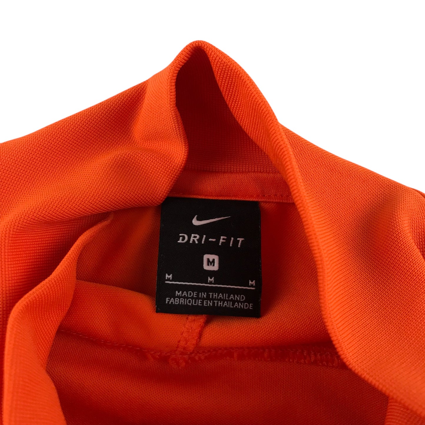 Nike England sports top men's M orange with logos