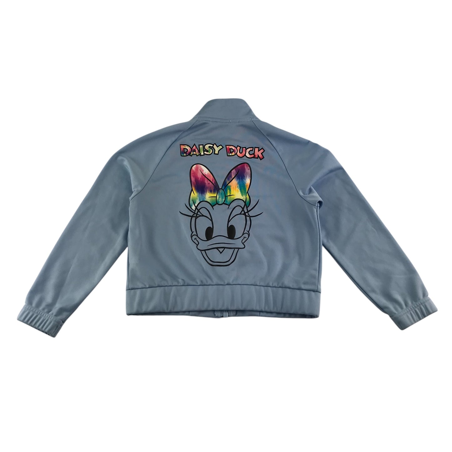 Adidas sweater 5-6 years light Blue Disney Daisy Duck slightly cropped tracksuit top