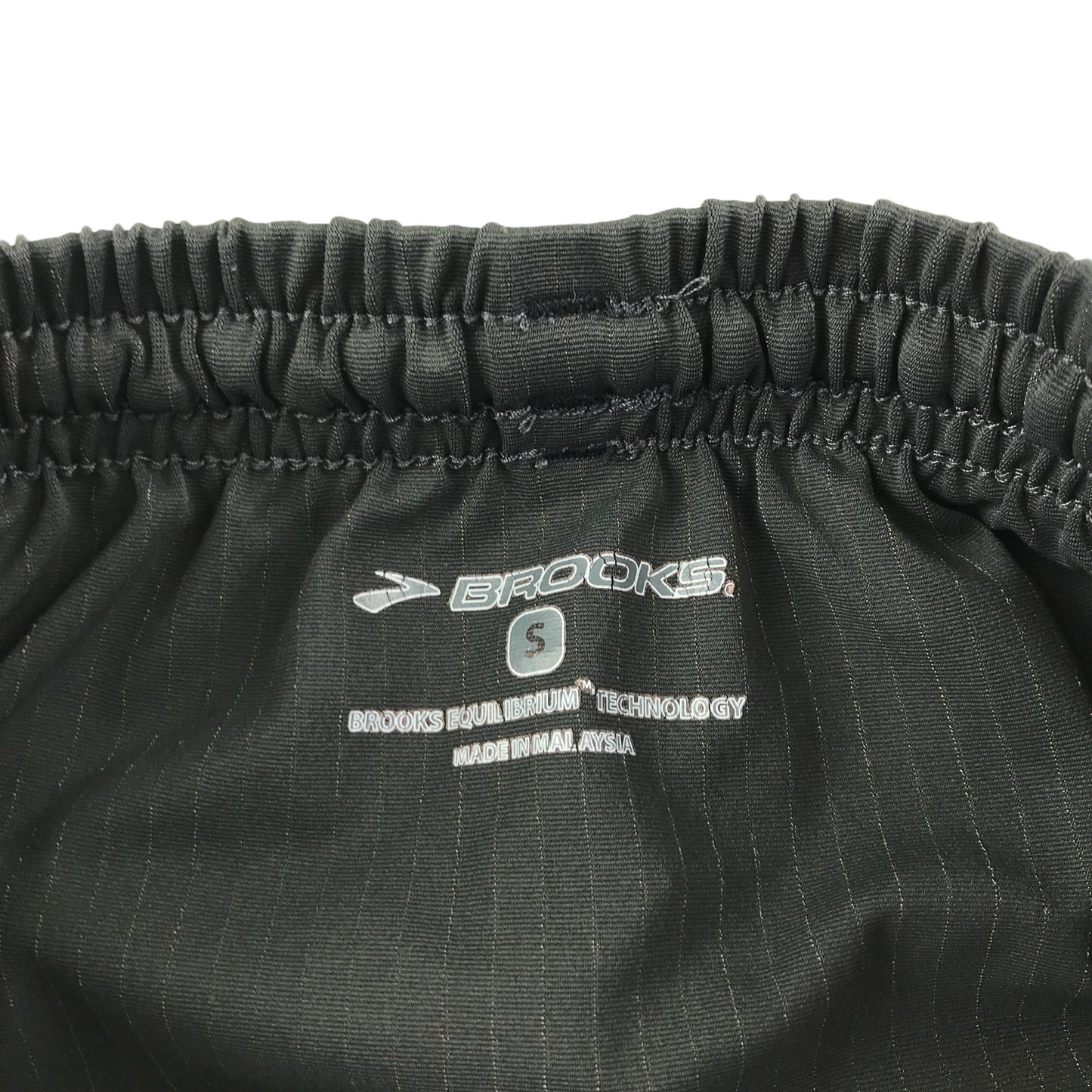Brooks sport shorts women's S black with orange detailing
