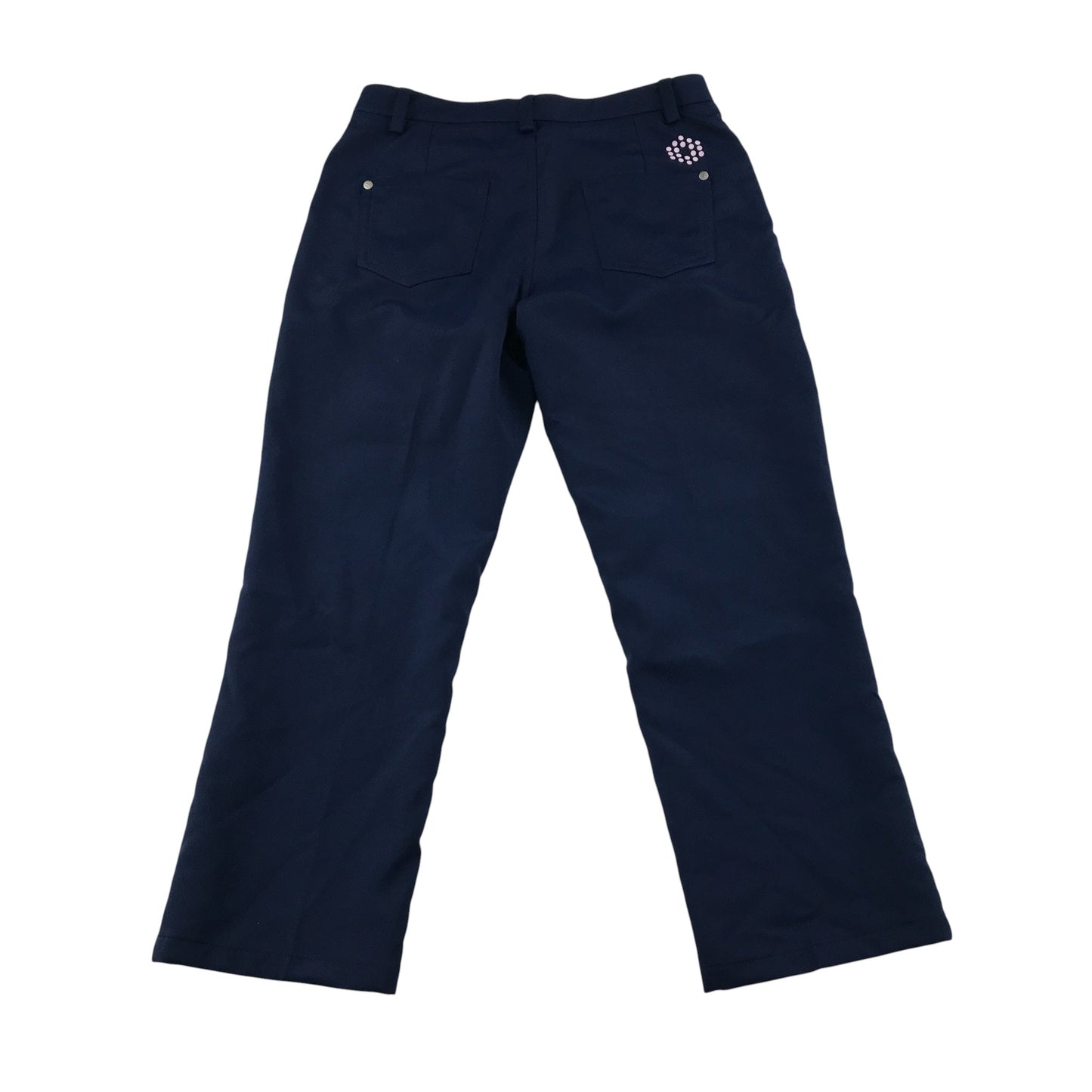 Puma Sport joggers 7-8 years navy golfing chino style with logo