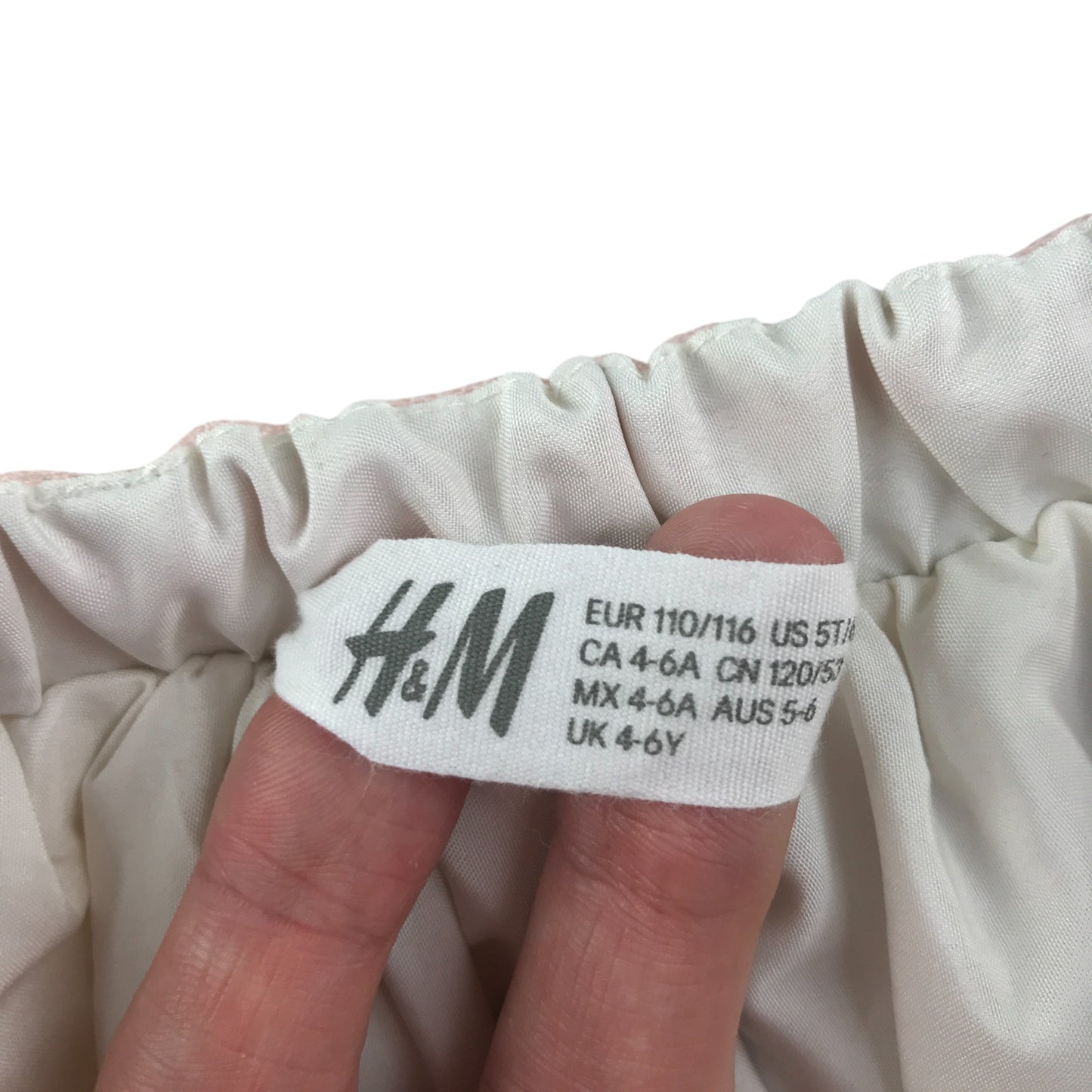 H&M skirt 5-6 years multicoloured tulle sparkly