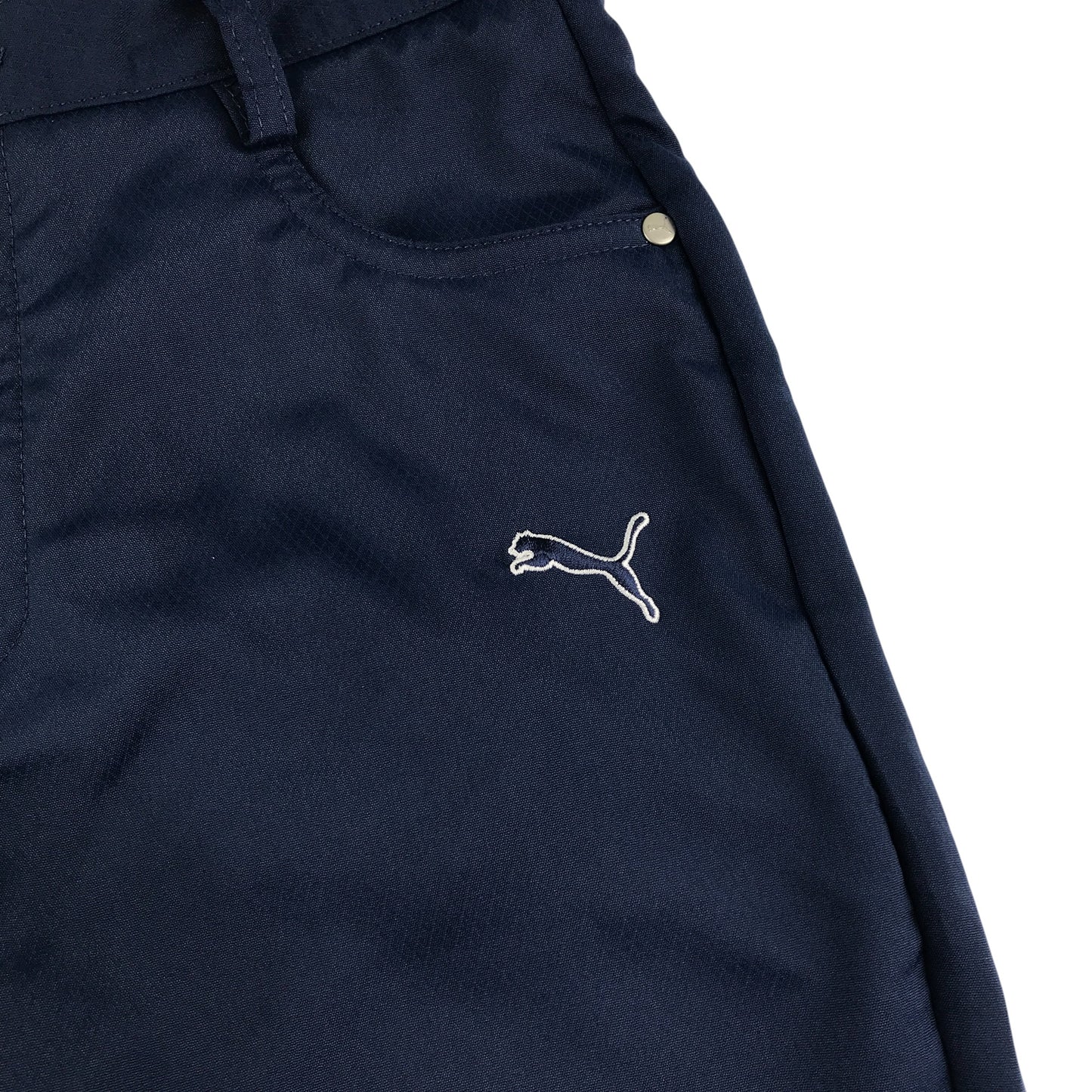 Puma Sport joggers 7-8 years navy golfing chino style with logo