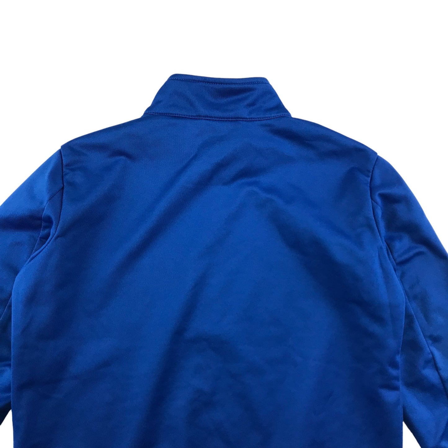 Macron Sport Sweater Age 5 Royal Blue First Touch Logo Half Zipper