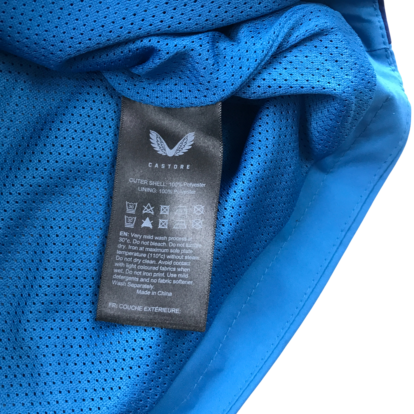 Castore Rangers FC Players Lightweight Training Jacket Blue