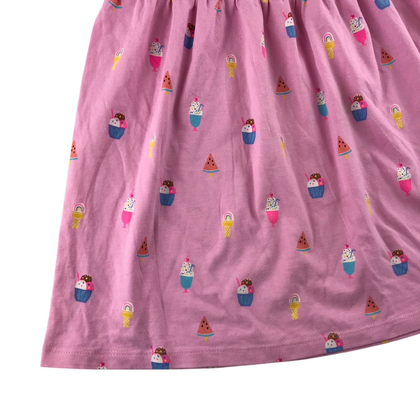 M&S dress 6-7 years pink desert print cotton