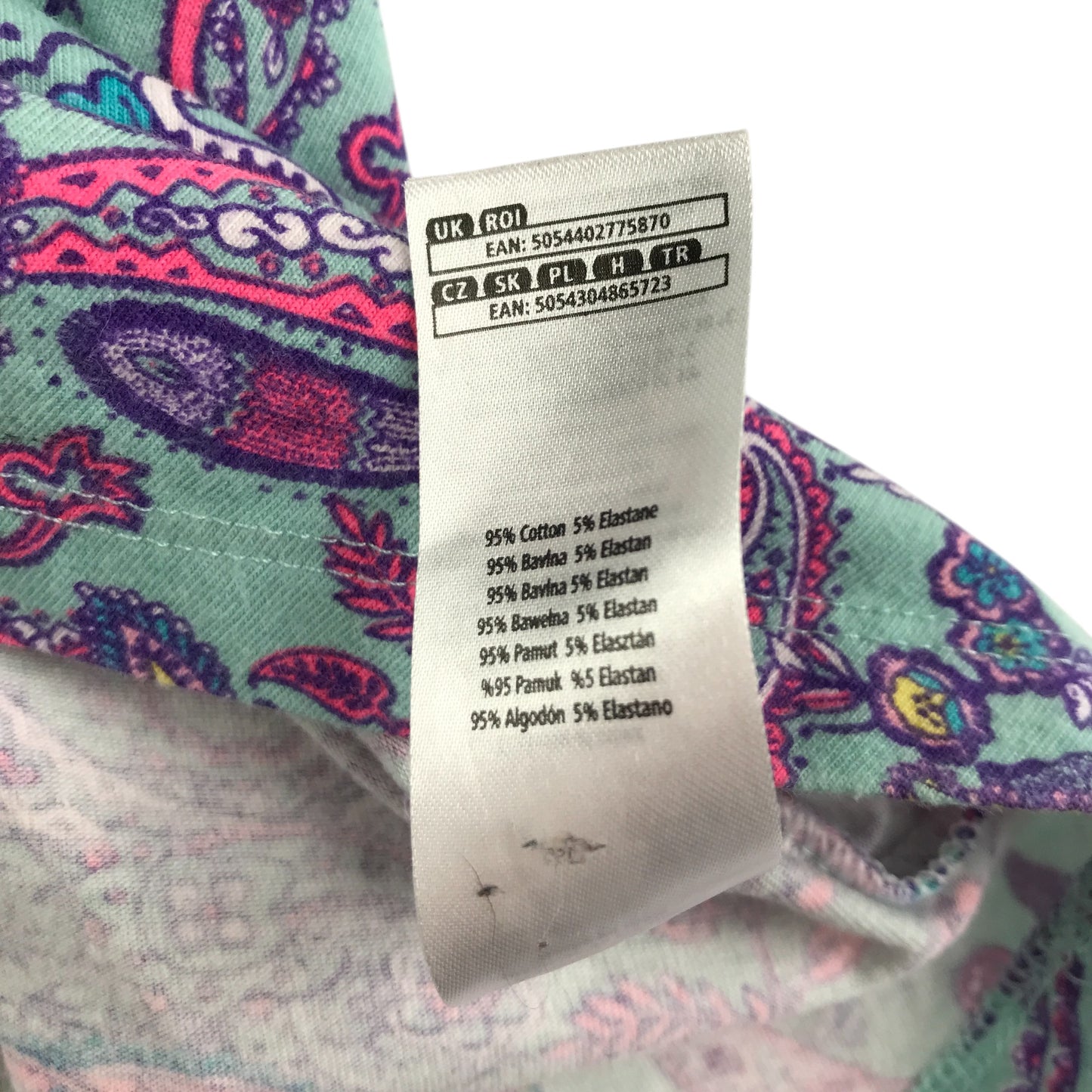 F&F dress 10-11 years blue floral print design