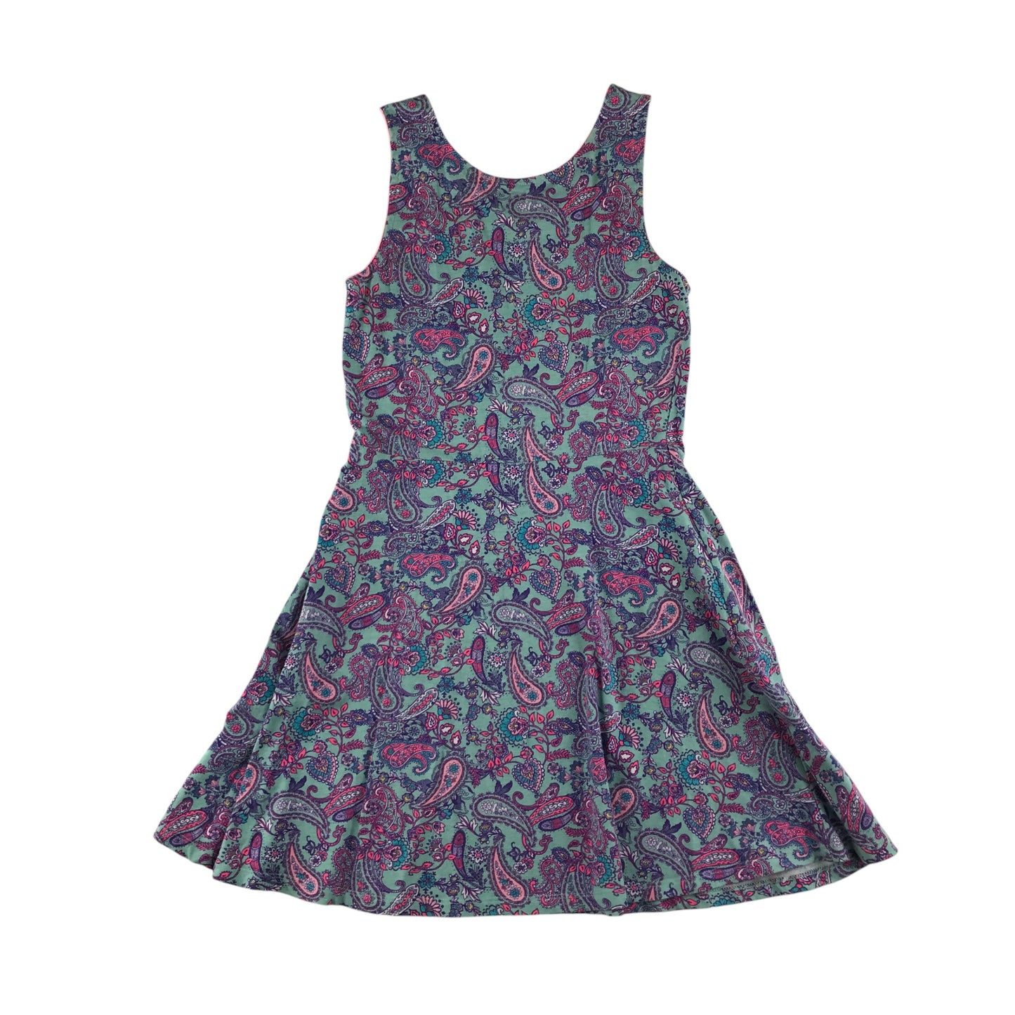 F&F dress 10-11 years blue floral print design