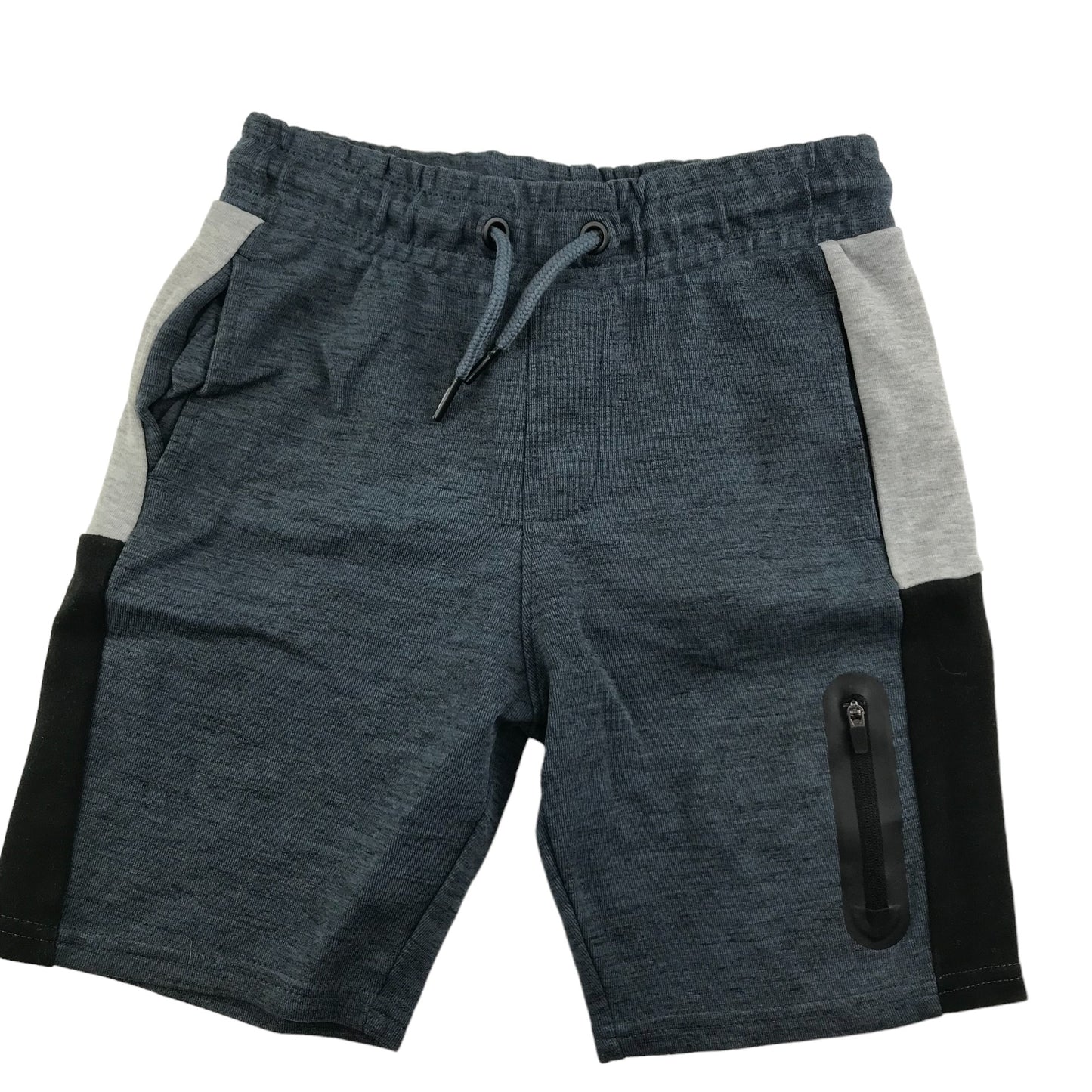 M&S Shorts Age 8 Navy Plain