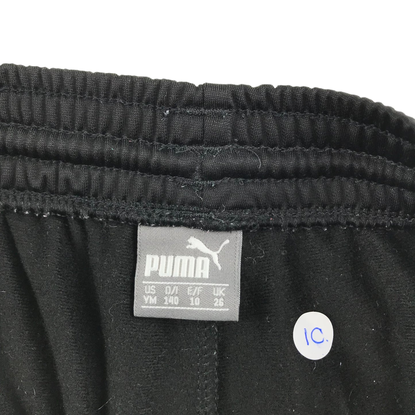 Puma Joggers Age 10 Black Burnley FC