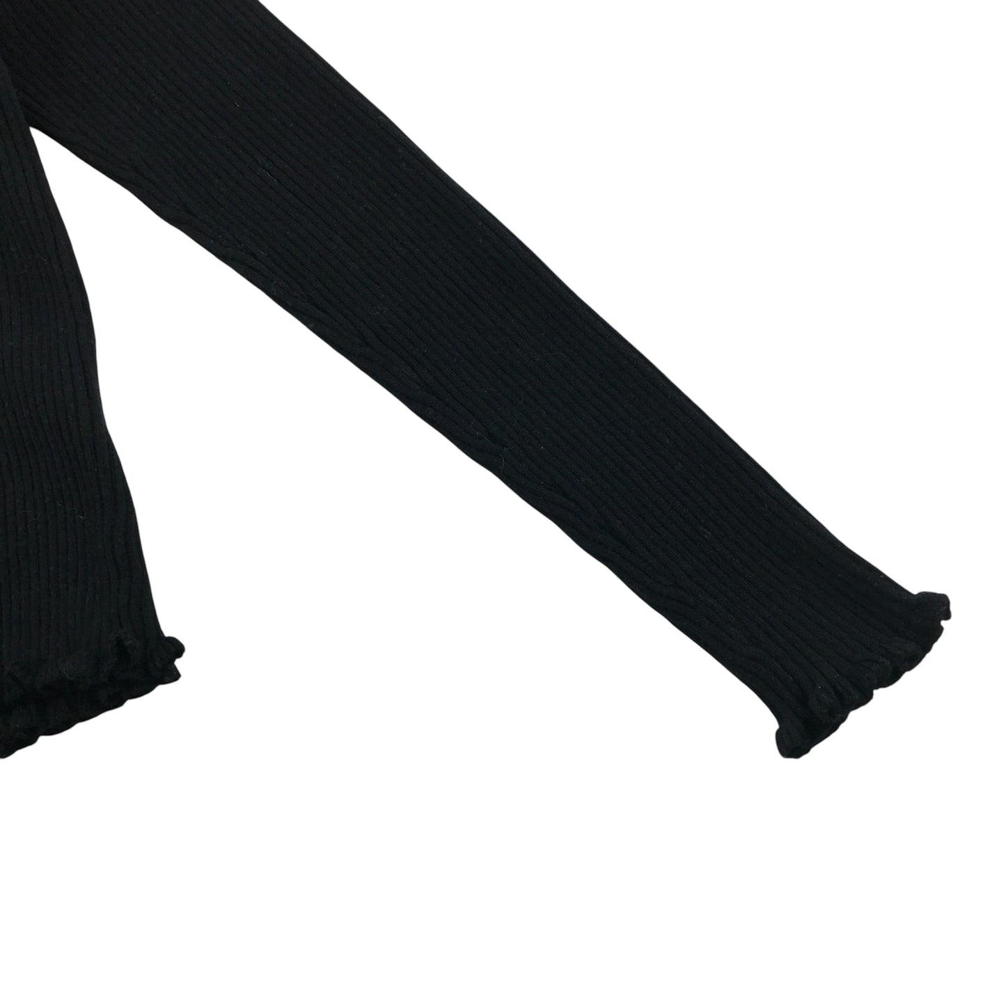 Next Cardigan 8-9 Years Black Button Up Ribbed
