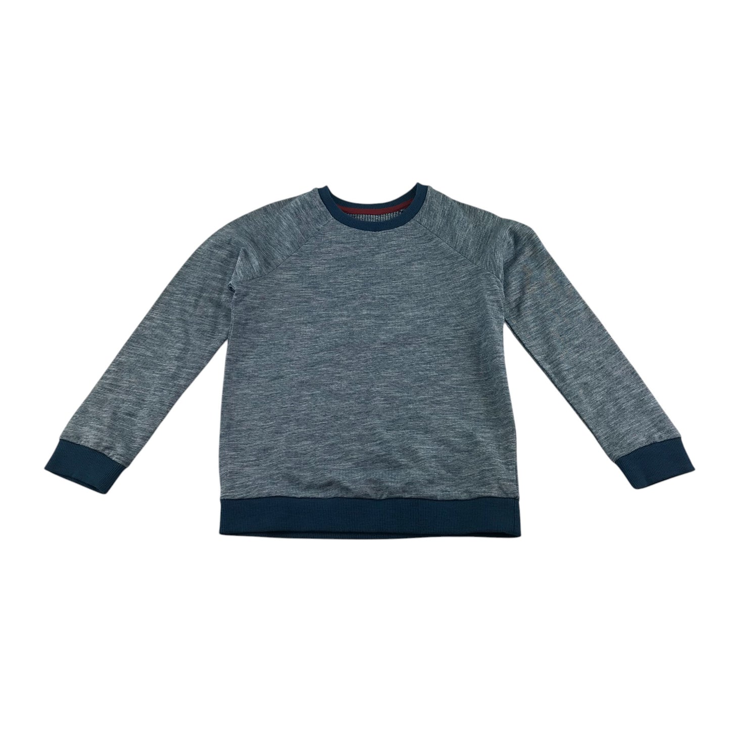 Nutmeg sweater 7-8 years blue and white jersey material