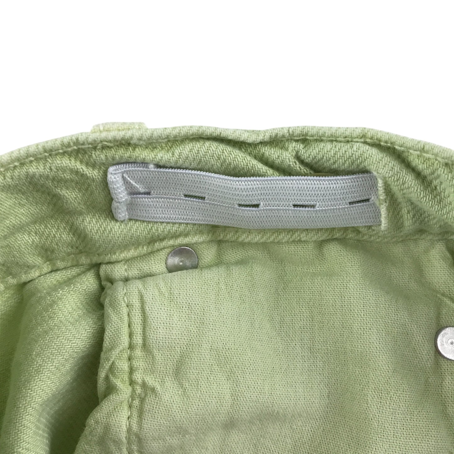 Zara jean 11-12 year pale lime adjustable waist straight leg