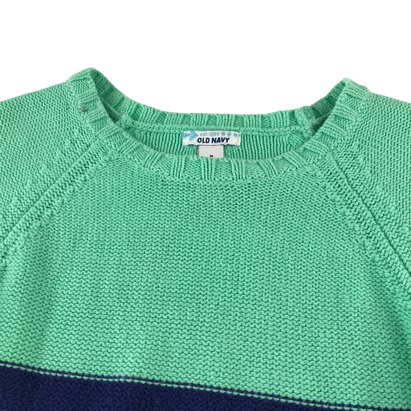 Old Navy Jumper 7-8 years navy and light blue crewneck