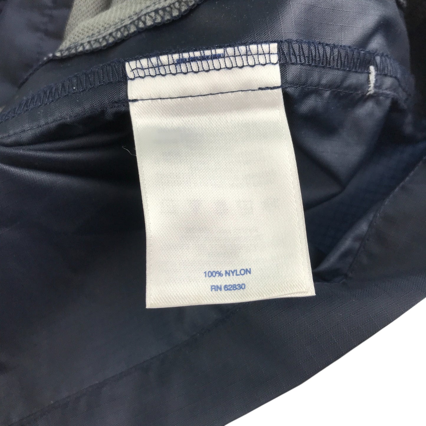 Lands End light jacket 5-6 years navy plain full zipper