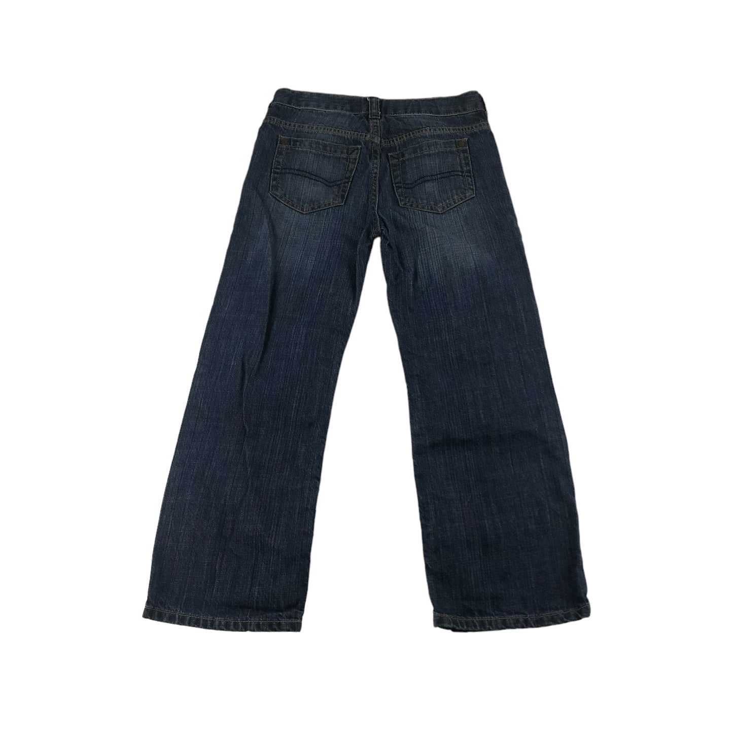 John Lewis Jeans Age 8 Blue Standard Fit Wide Leg