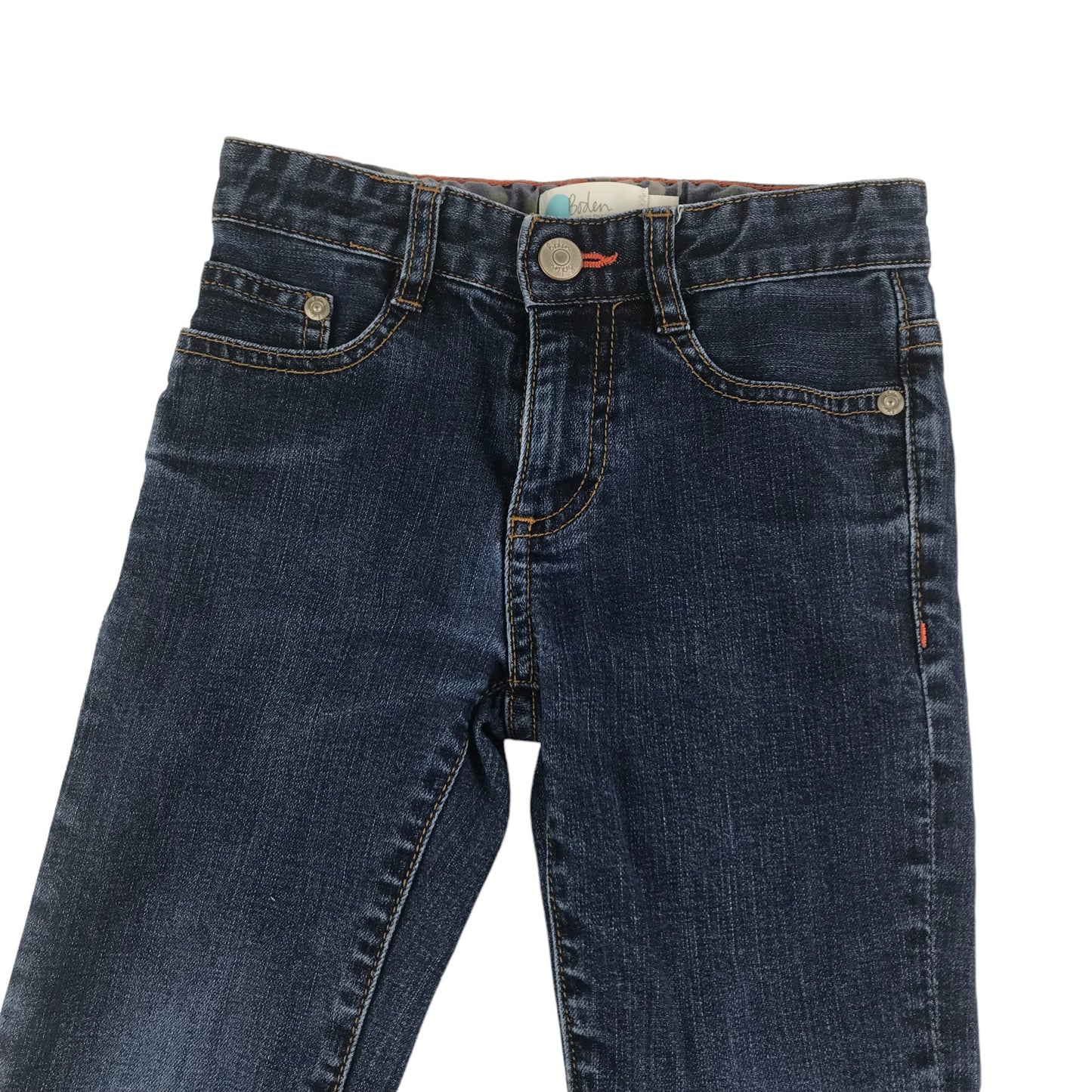 Boden Jeans Age 5 Blue Slim Leg Slightly Stretchy