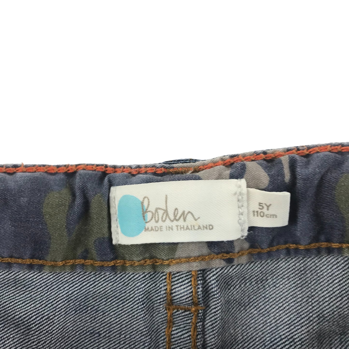 Boden Jeans Age 5 Blue Slim Leg Slightly Stretchy