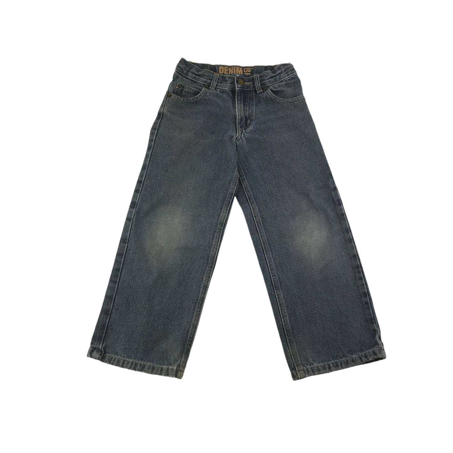 Denim Co Jeans Age 6 Blue Regular Fit Wide Leg