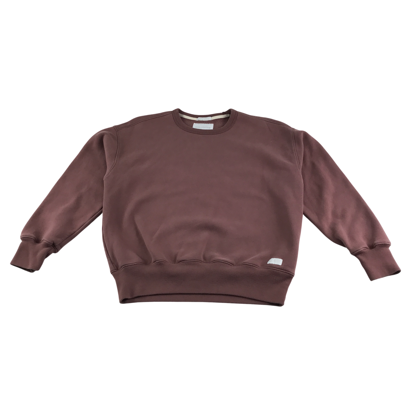 Hollister Sweatshirt XS Burgundy Oversized Fit