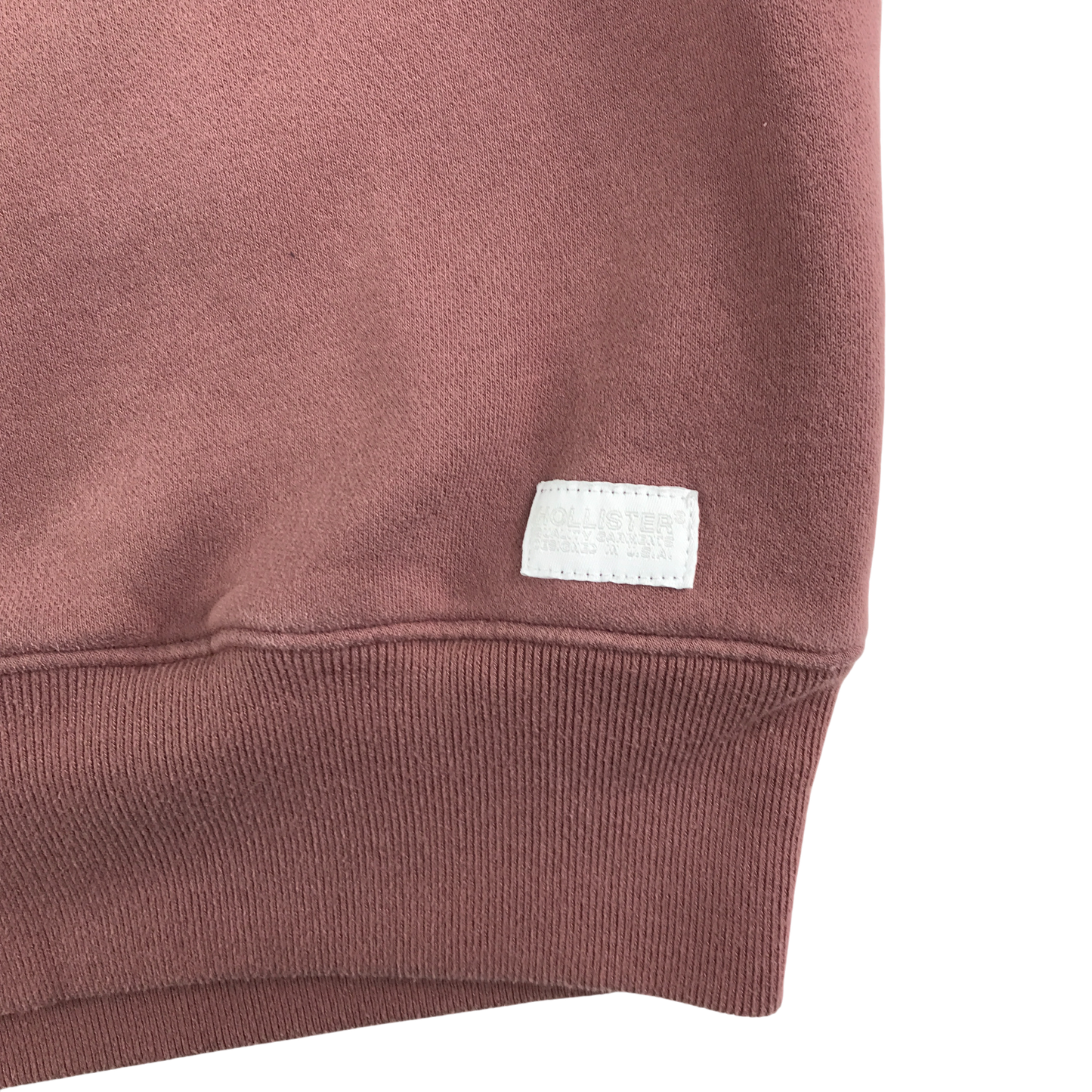 Hollister Sweatshirt XS Burgundy Oversized Fit