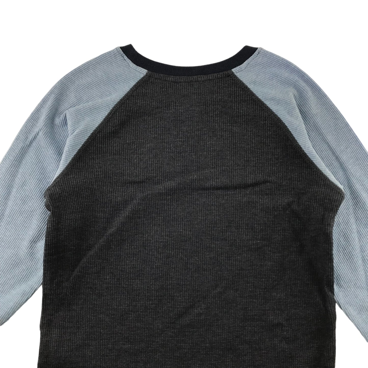 365 Kids T-shirt 8 years Navy Body and Blue sleeves