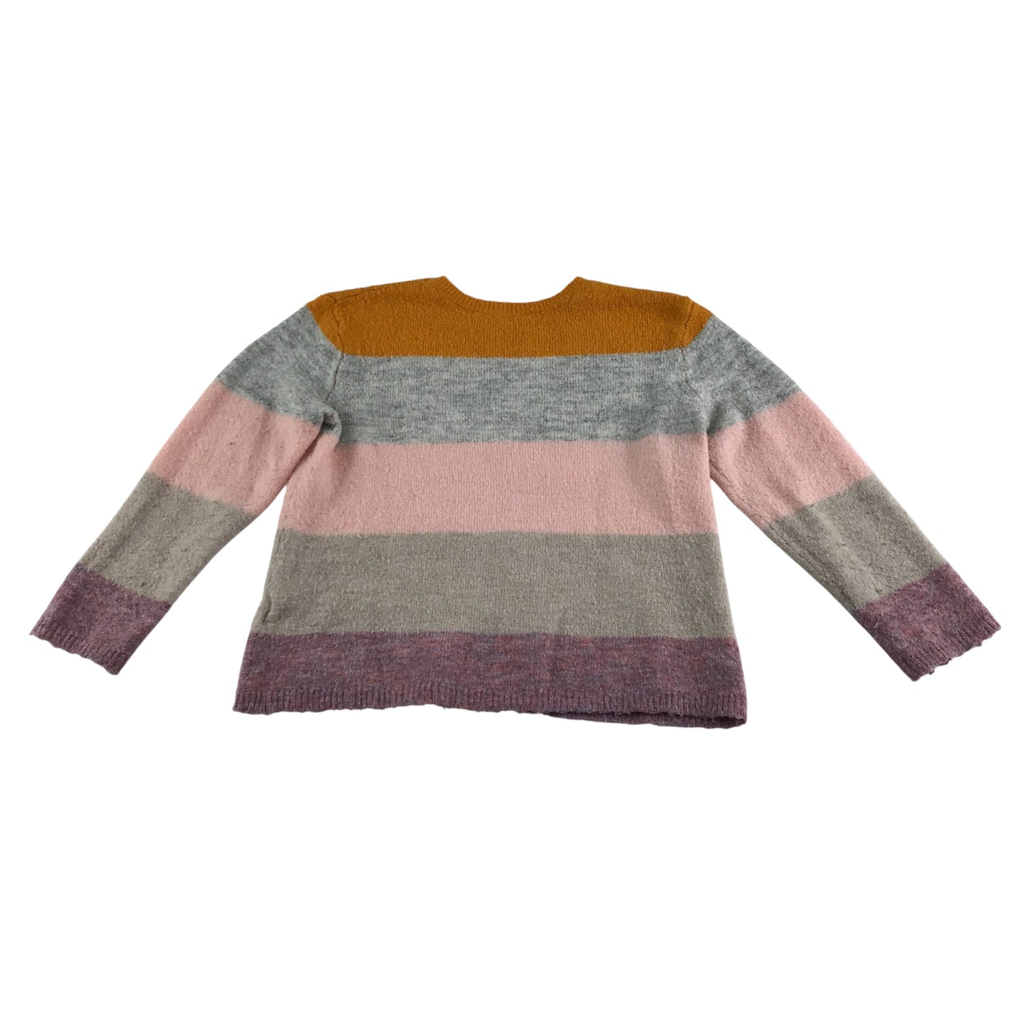 H&M Jumper 5-6 years multicoloured stripy design