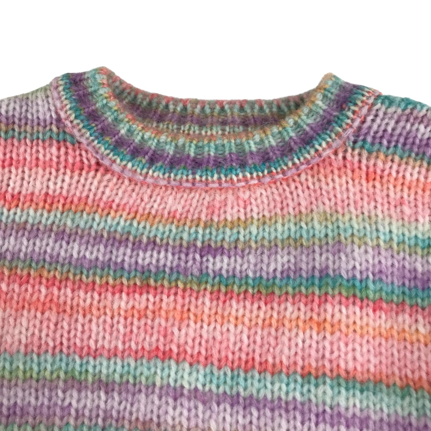 F&F Jumper 5-6 years multicoloured stripy design knitwear