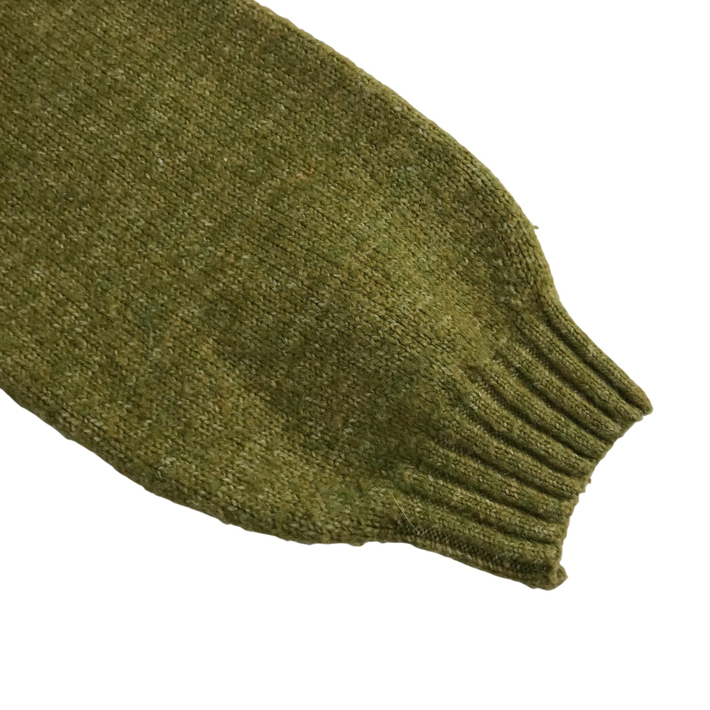 Tu Jumper 5-6 years green and white two tone with sequin deer festive