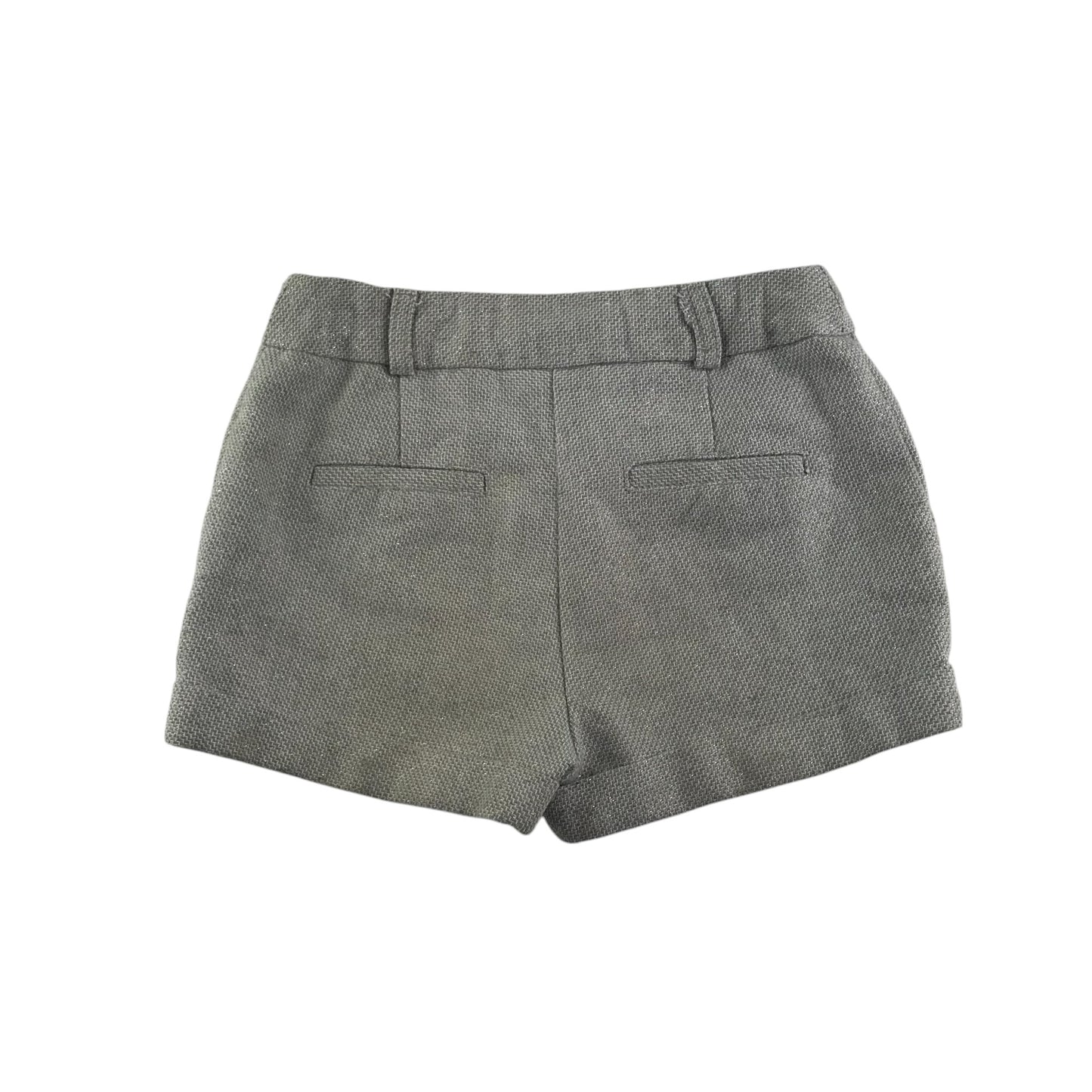F&F shorts 7-8 years grey knitted style sparkly