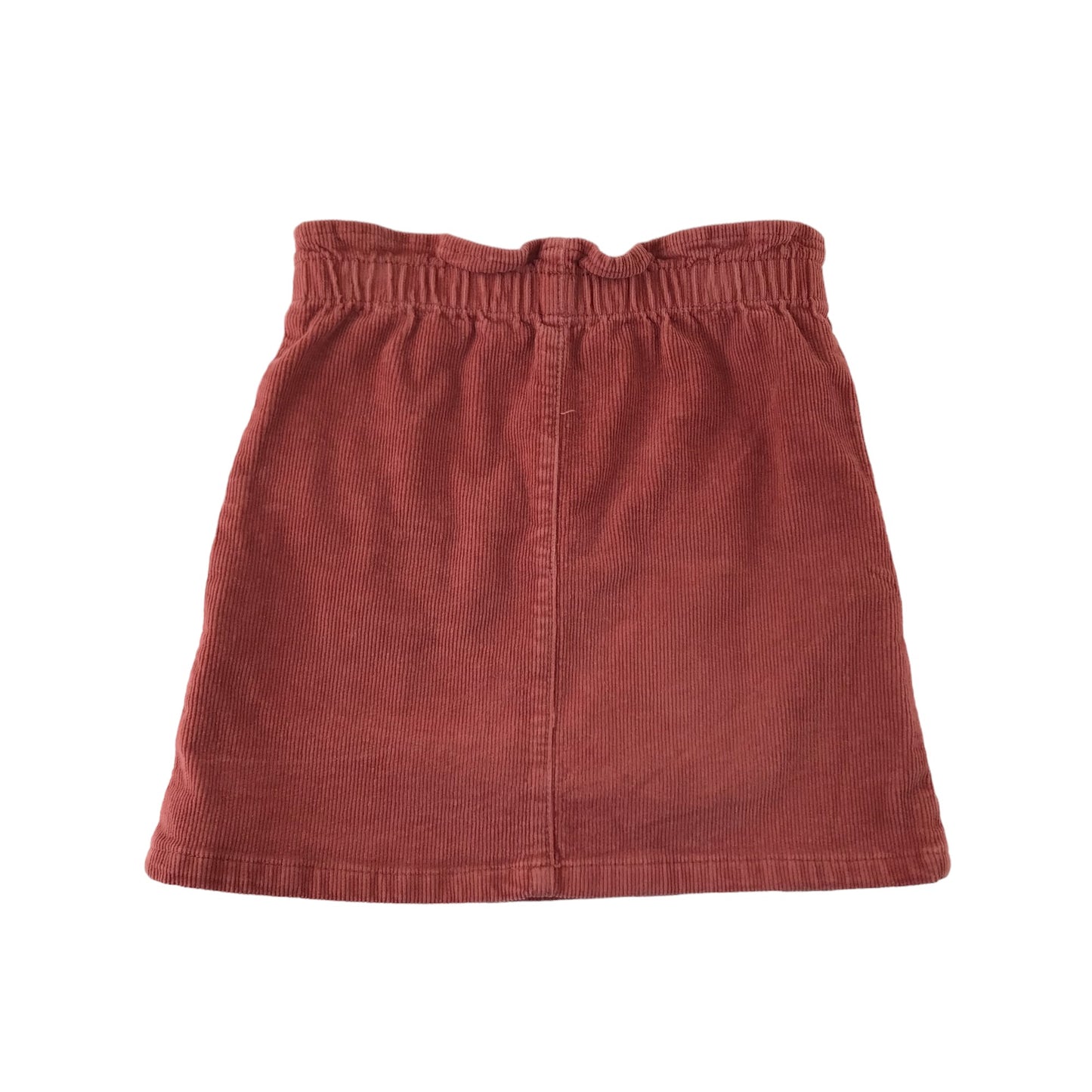 George Skirt Age 5 Burnt Rusty Red Corduroy
