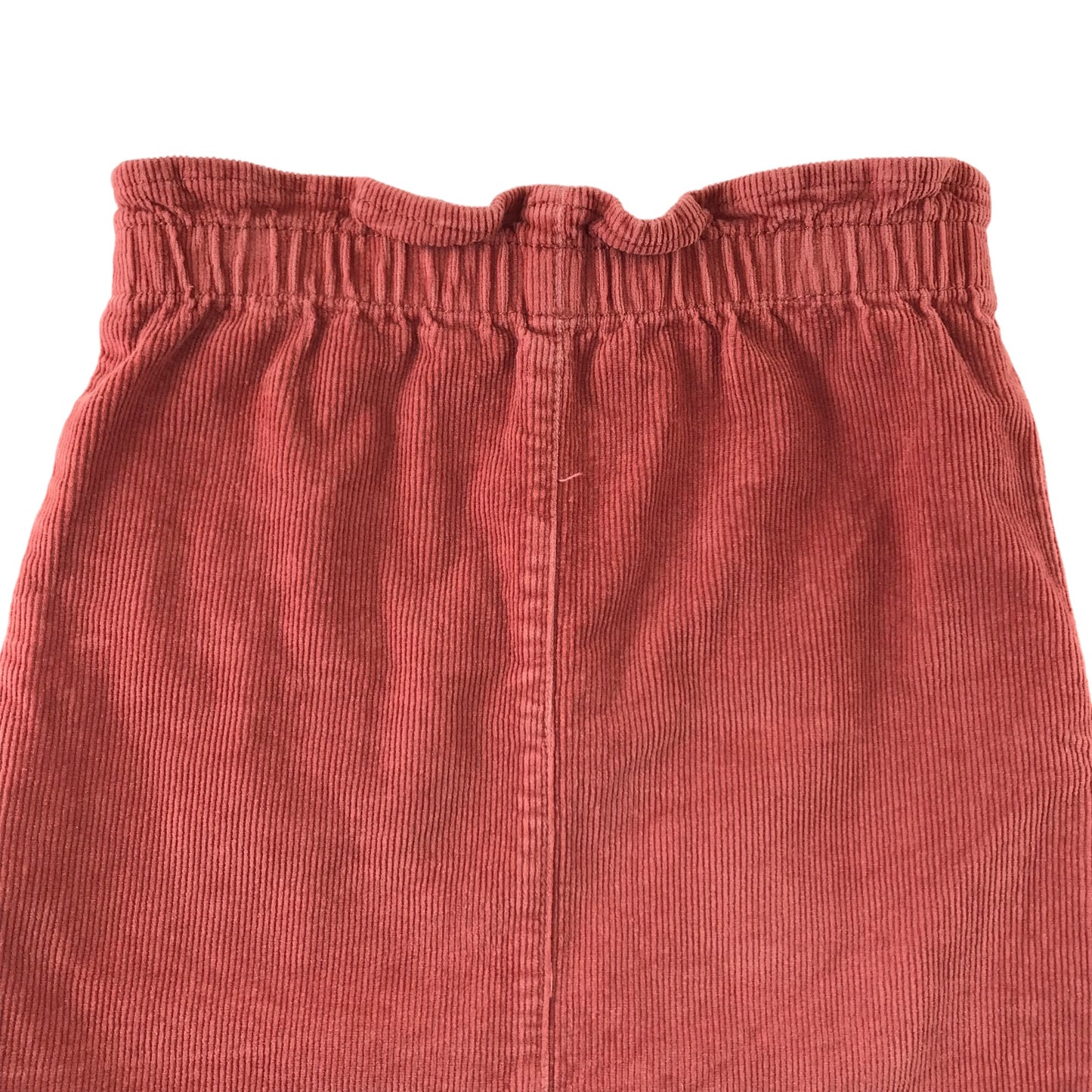 George Skirt Age 5 Burnt Rusty Red Corduroy