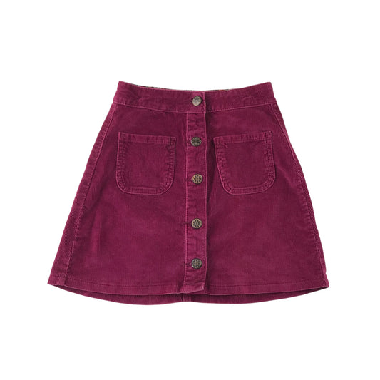 M&Co Skirt Age 5 Fuchsia Pink Purple Corduroy