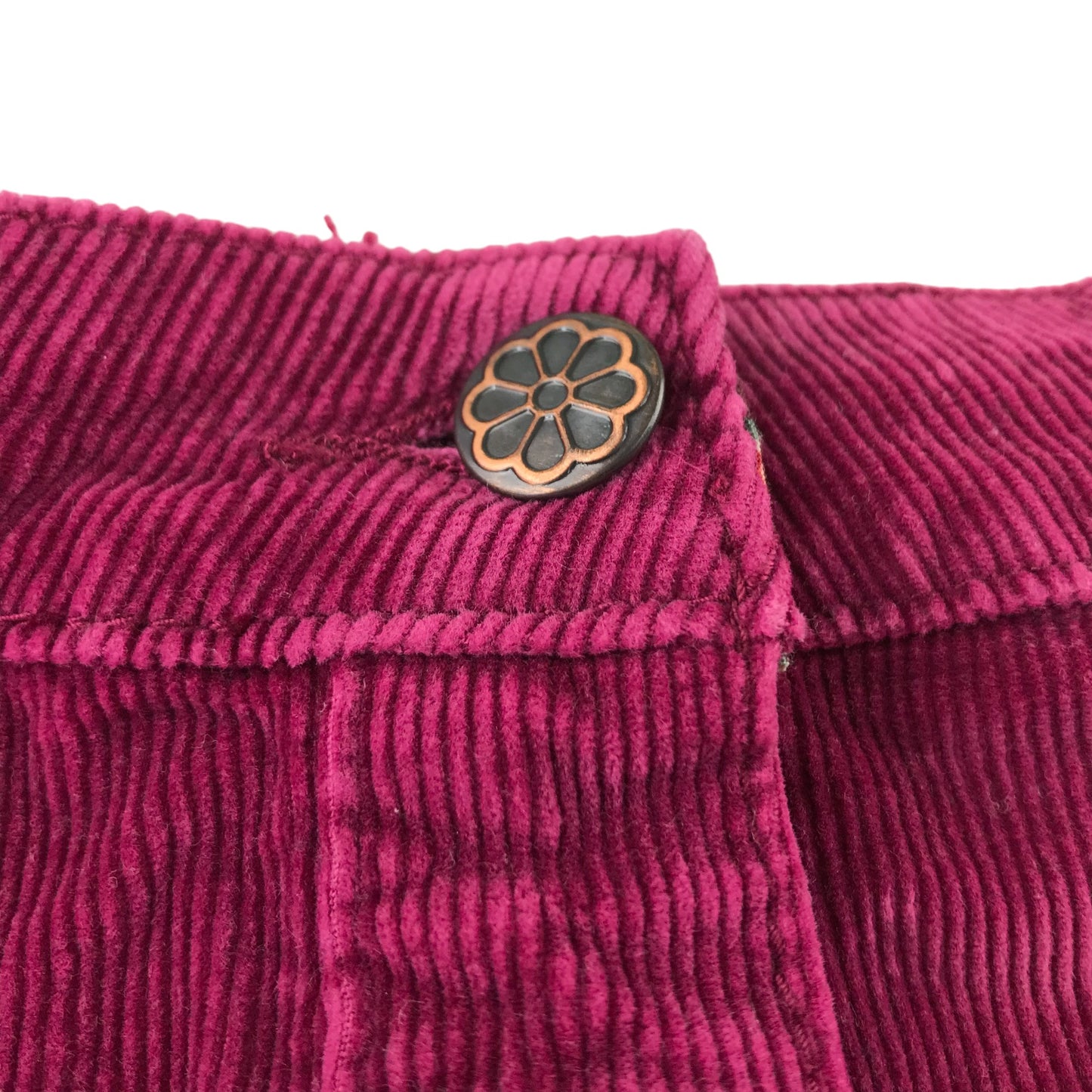 M&Co Skirt Age 5 Fuchsia Pink Purple Corduroy