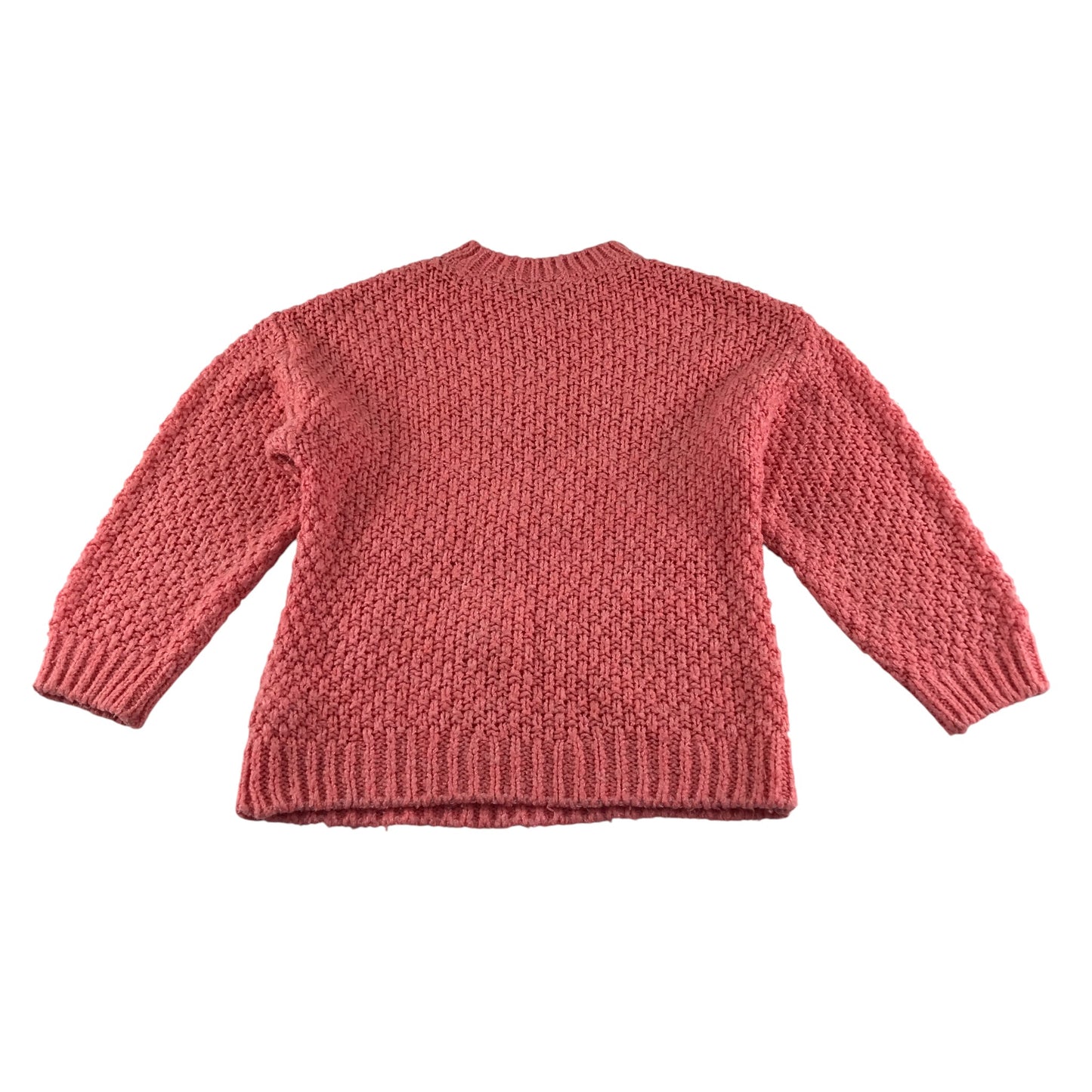 F&F Jumper 7-8 years pink knitwear bobble design
