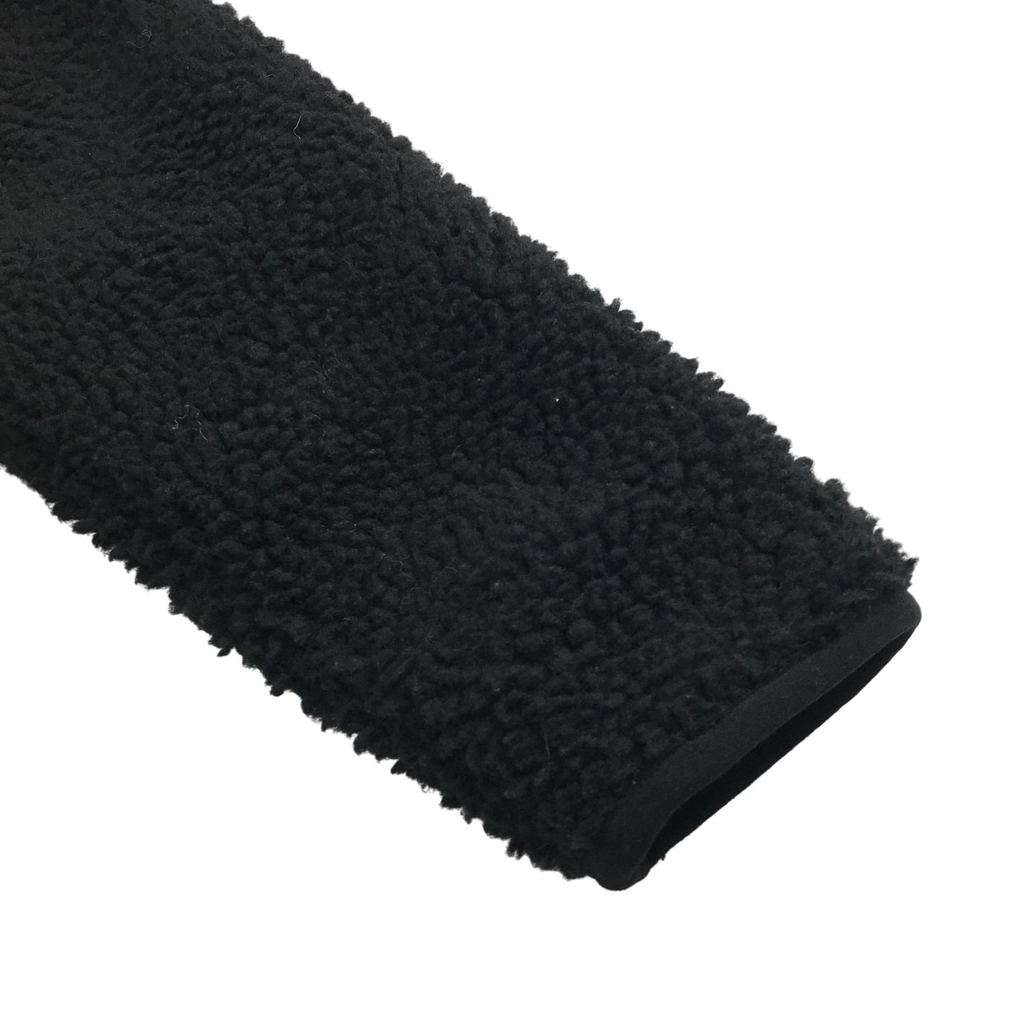Next Teddy Fleece Jacket 10-11 Years Black Hooded