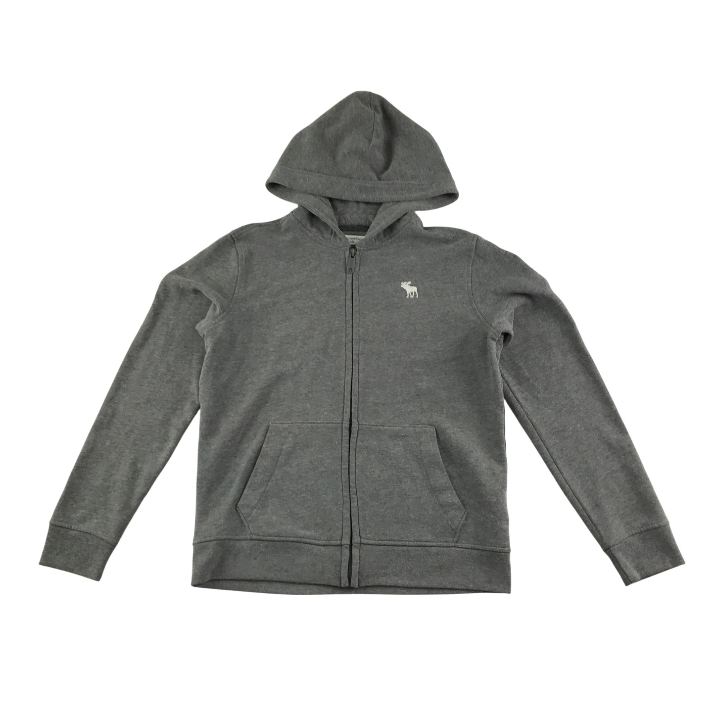 Abercrombie & Fitch Zip Up Hoodie 13-14 Years Grey