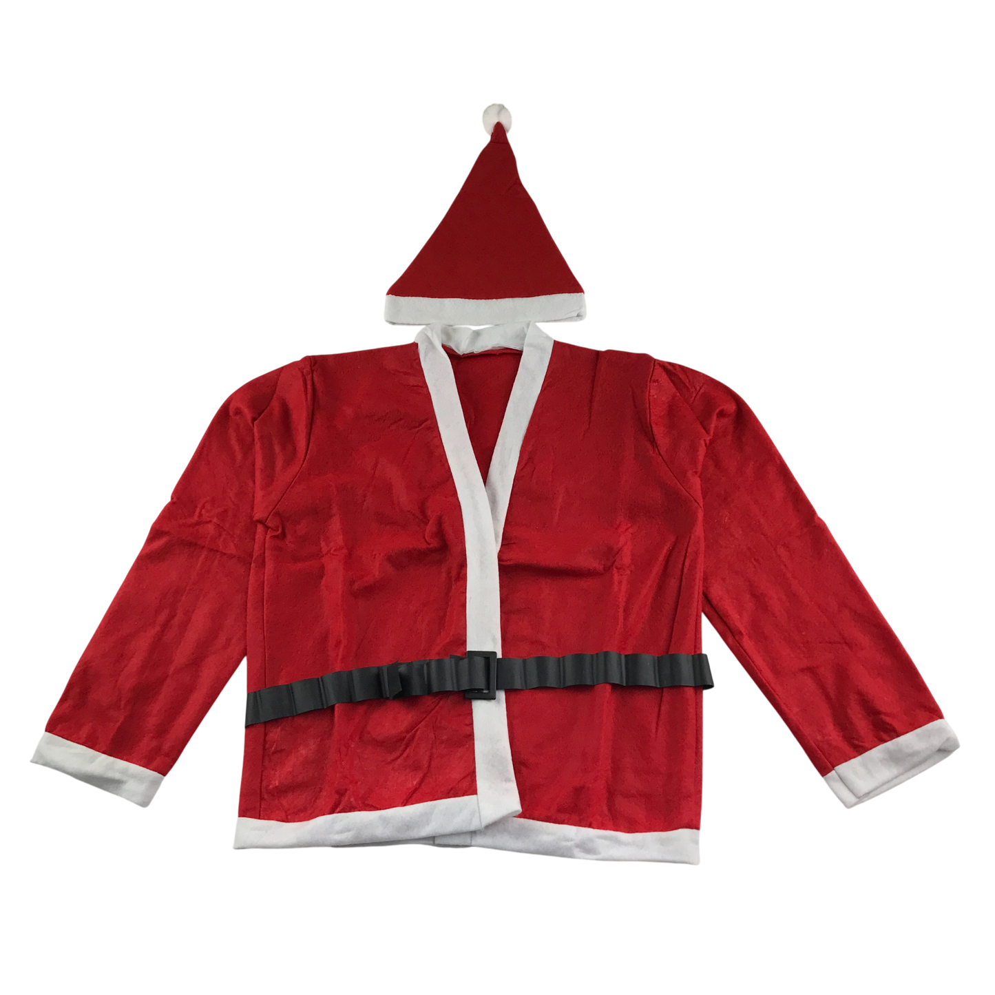 Running Imp Costume 9-14 years Red White Santa Claus Onesie