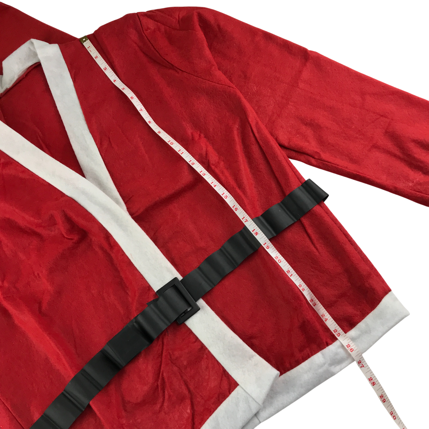 Running Imp Costume 9-14 years Red White Santa Claus Onesie