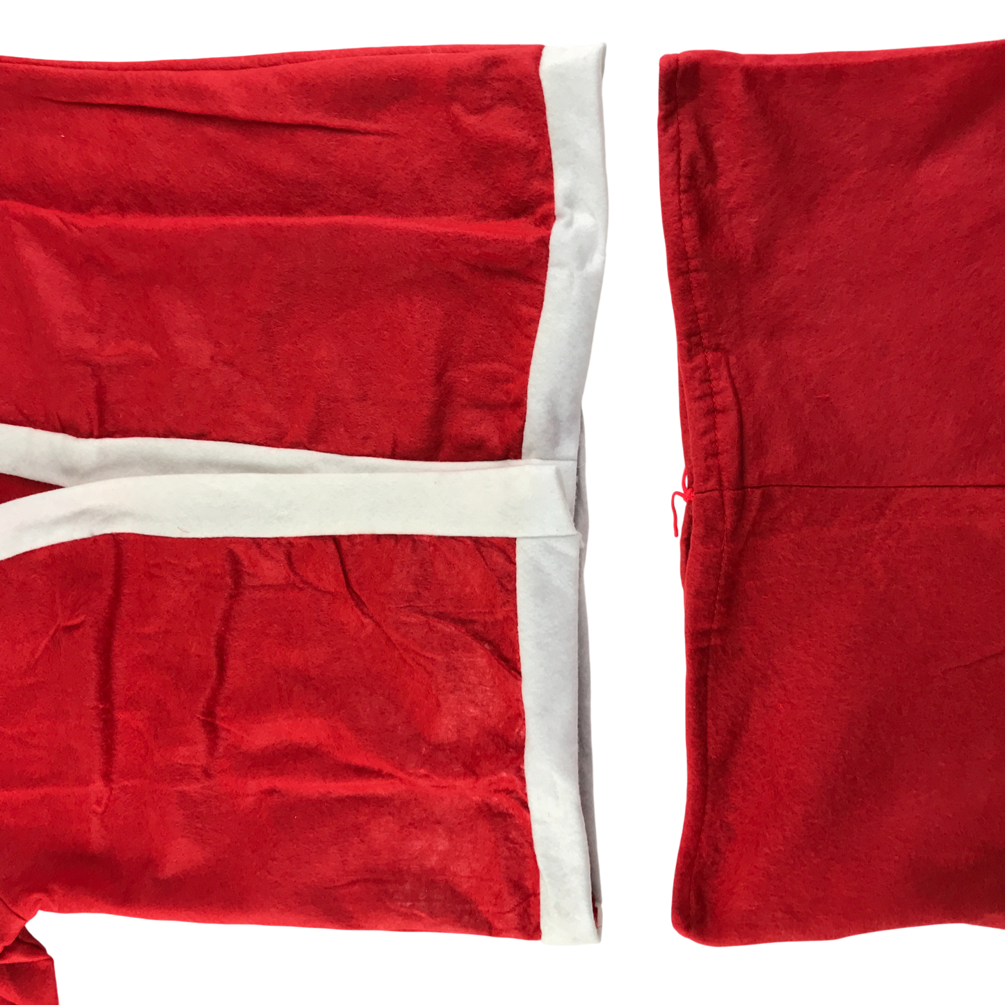 Running Imp Costume 9-14 years Red White Santa Claus Onesie