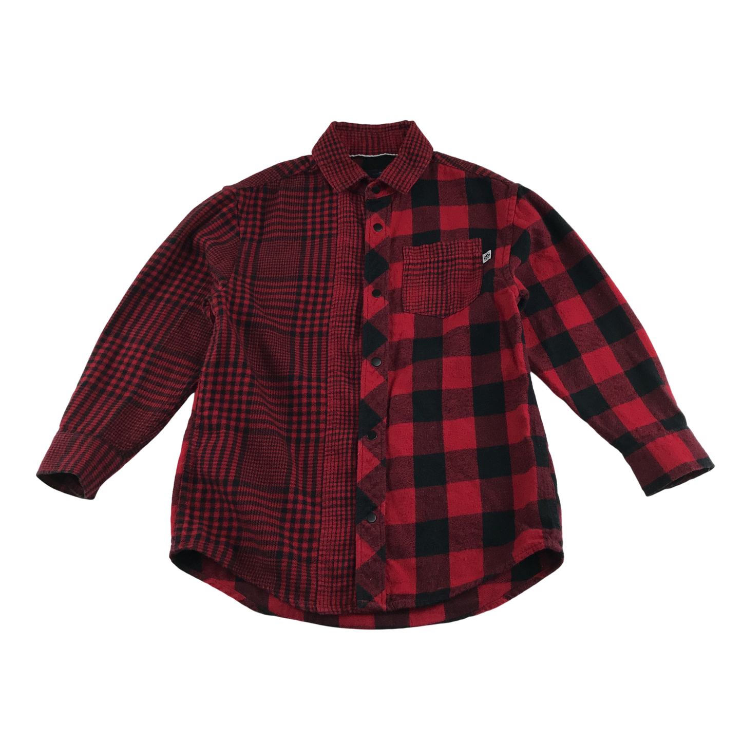Next Shirt 5-6 Years Red Check Pattern Cotton