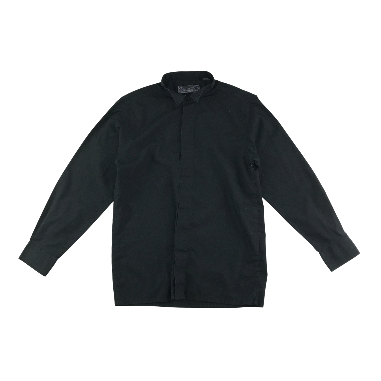 Broadsword Shirt 9-10 Years Black Tailored Button Up