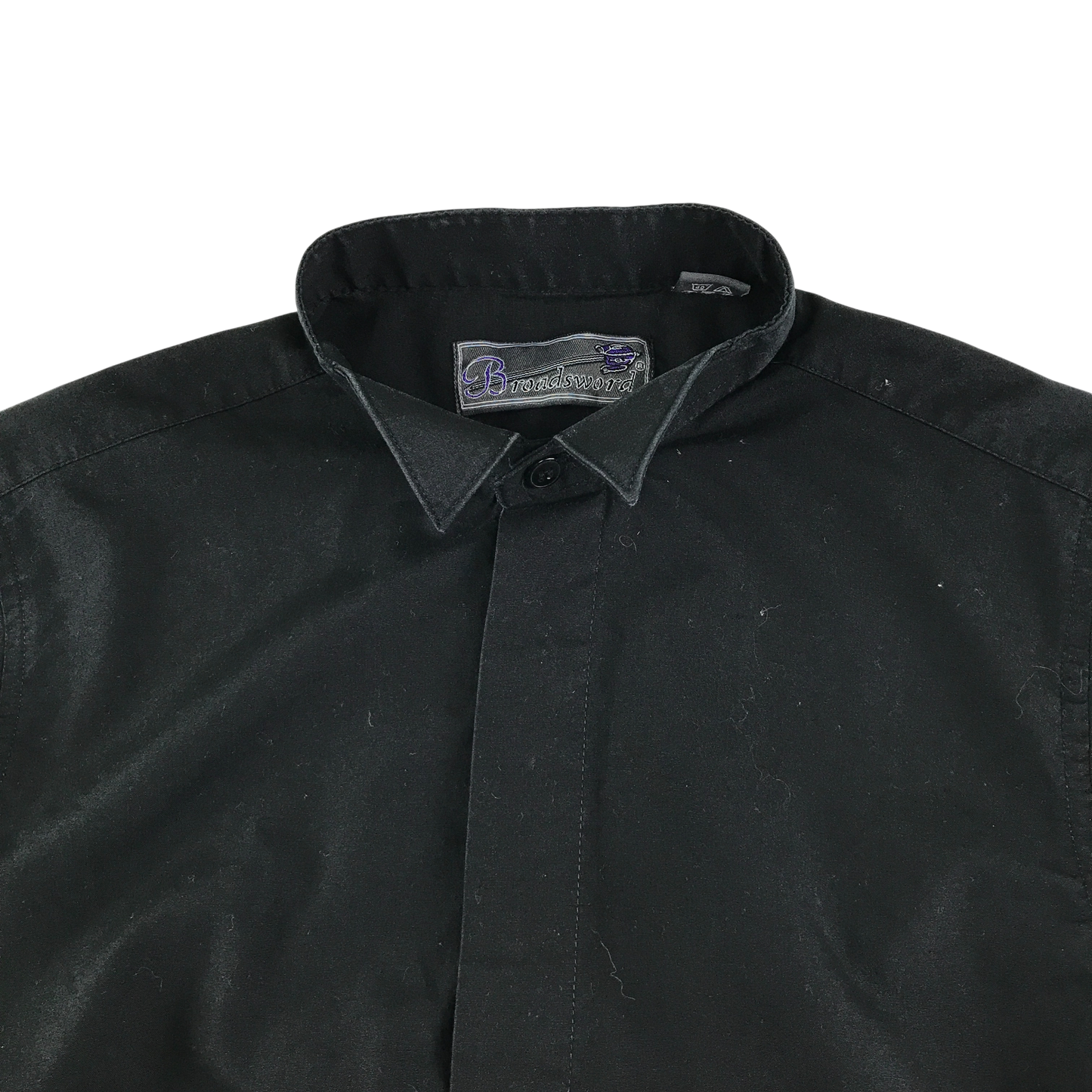 Broadsword Shirt 9-10 Years Black Tailored Button Up