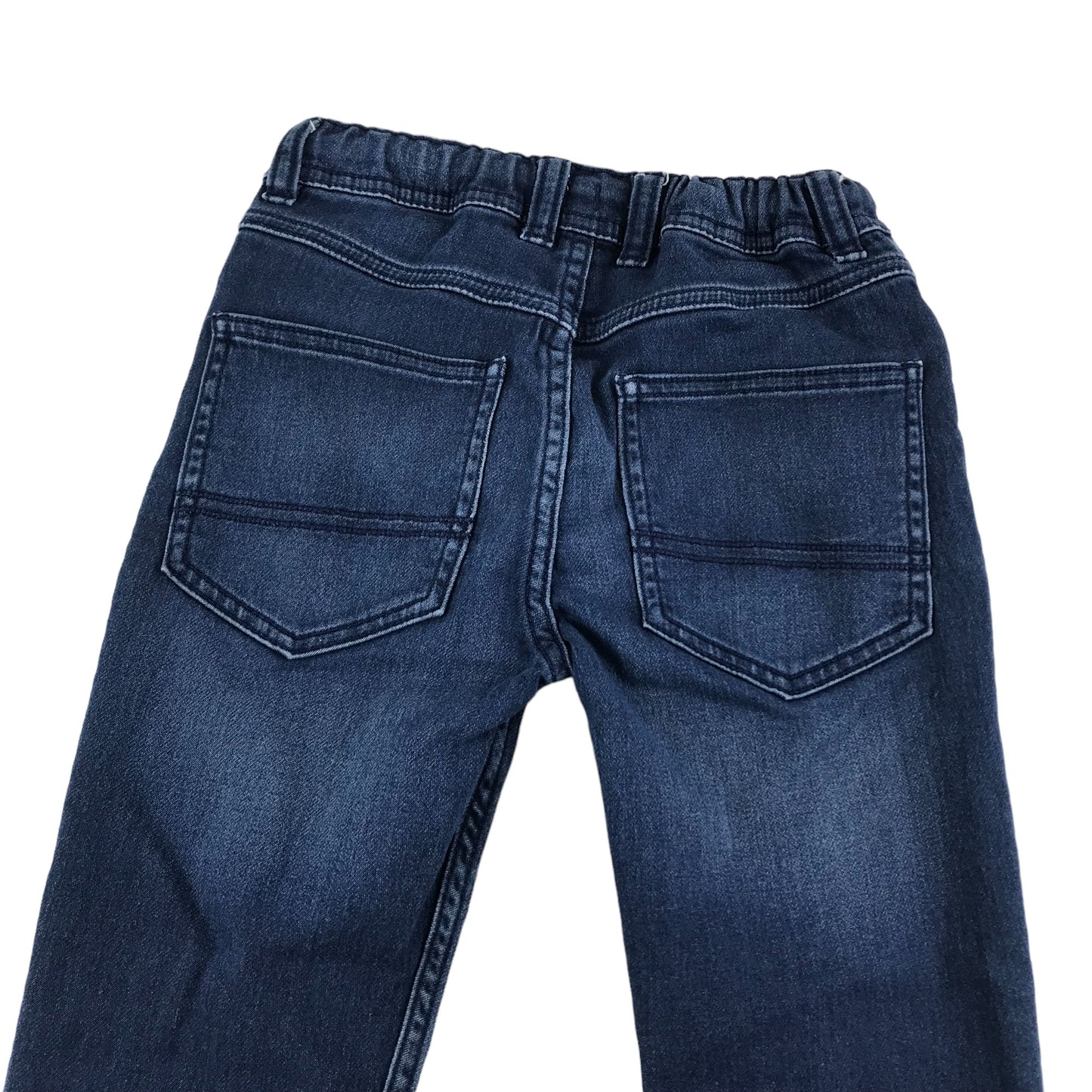 F&F Jeans Age 6 Blue Stretchy Stone Wash Effect