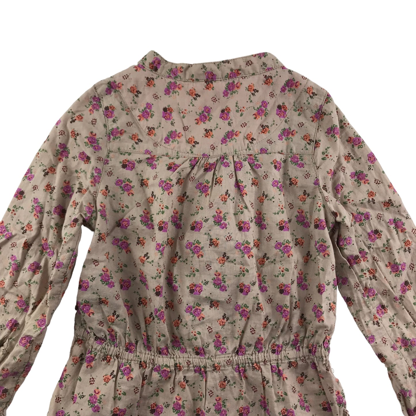 Palomino Blouse Age 4-5 Light Mauve with Floral Print Pattern