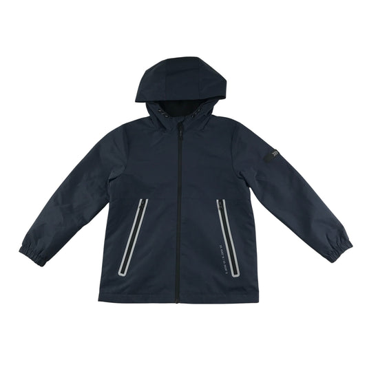 F&F light jacket 8-9 years navy fleece lining